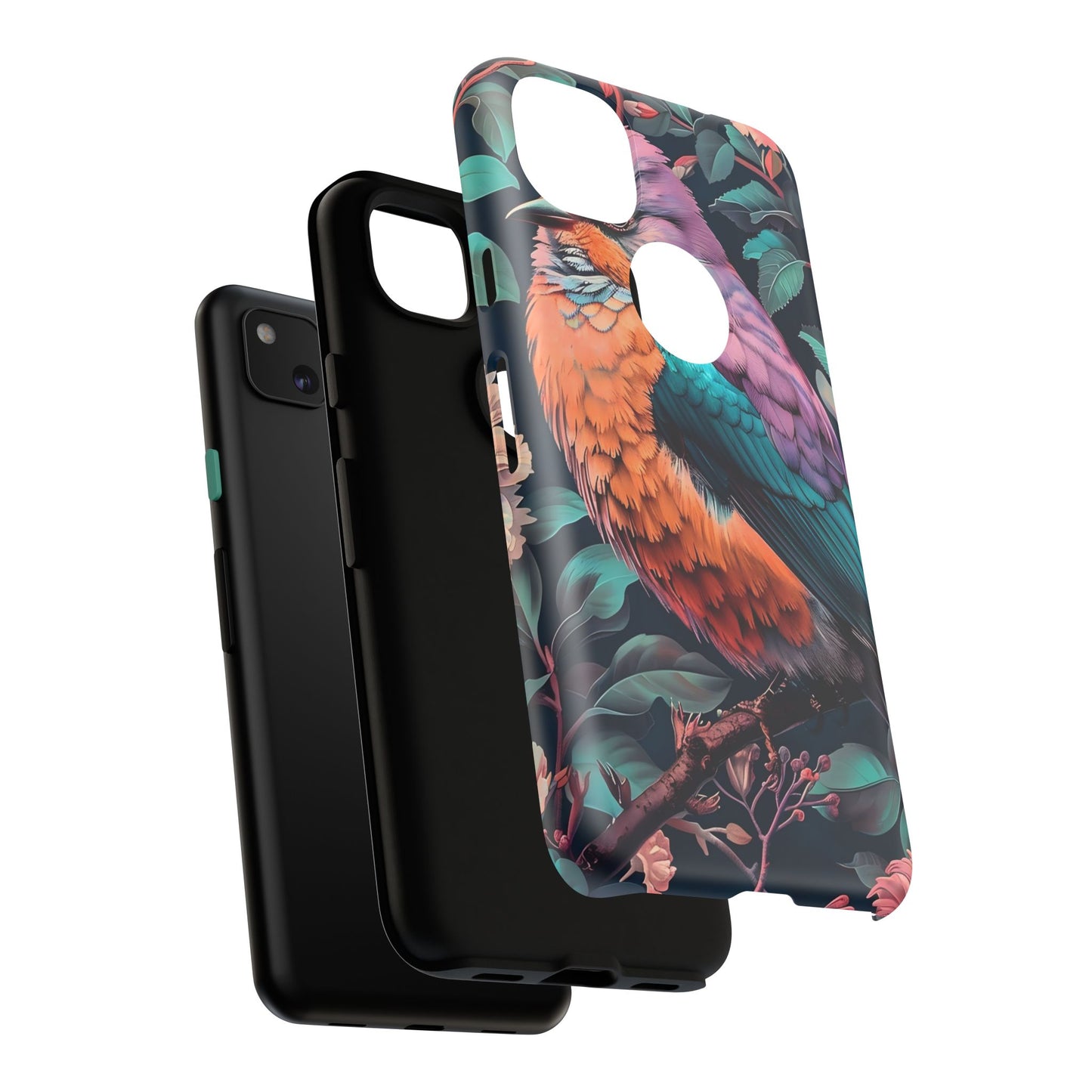 Tough Cases | Colorful Bird Phone Case, Vibrant Animal Design, Unique Gift for Nature Lovers, Perfect for Holidays & Birthdays