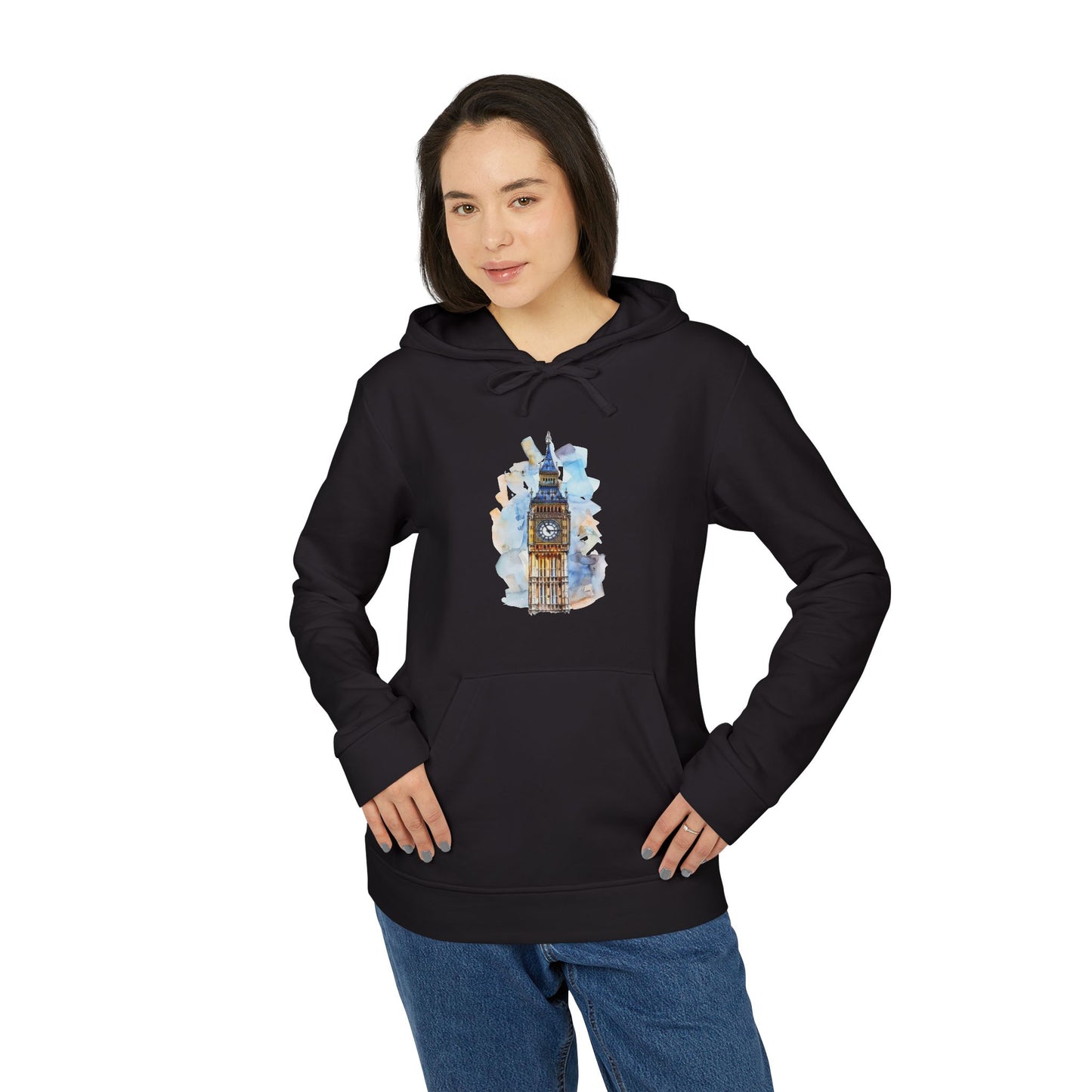 Adidas Unisex Fleece Hoodie - Cozy, Stylish Comfort for Everyday Wear