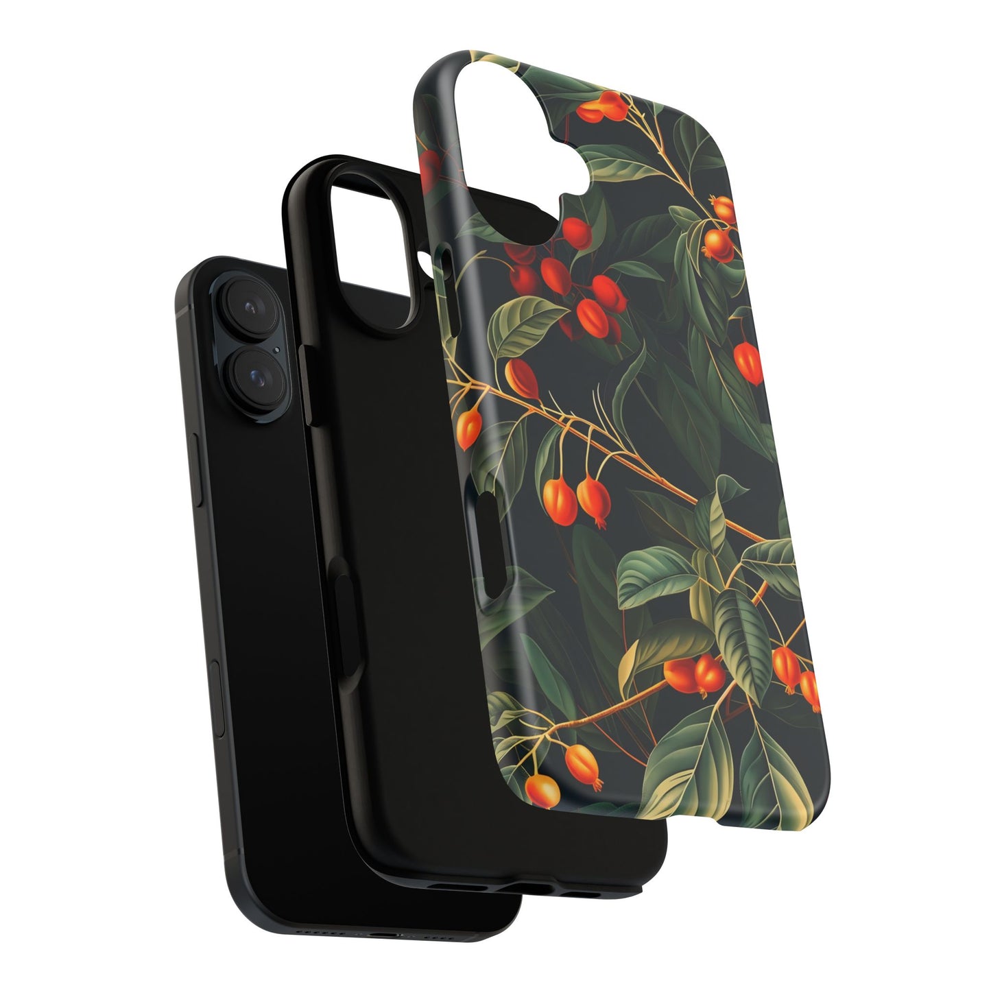 Tough Cases, Floral Phone Case, Nature-Inspired Tech, Unique Gift, Phone Accessory, Botanical Design, Fall Vibes
