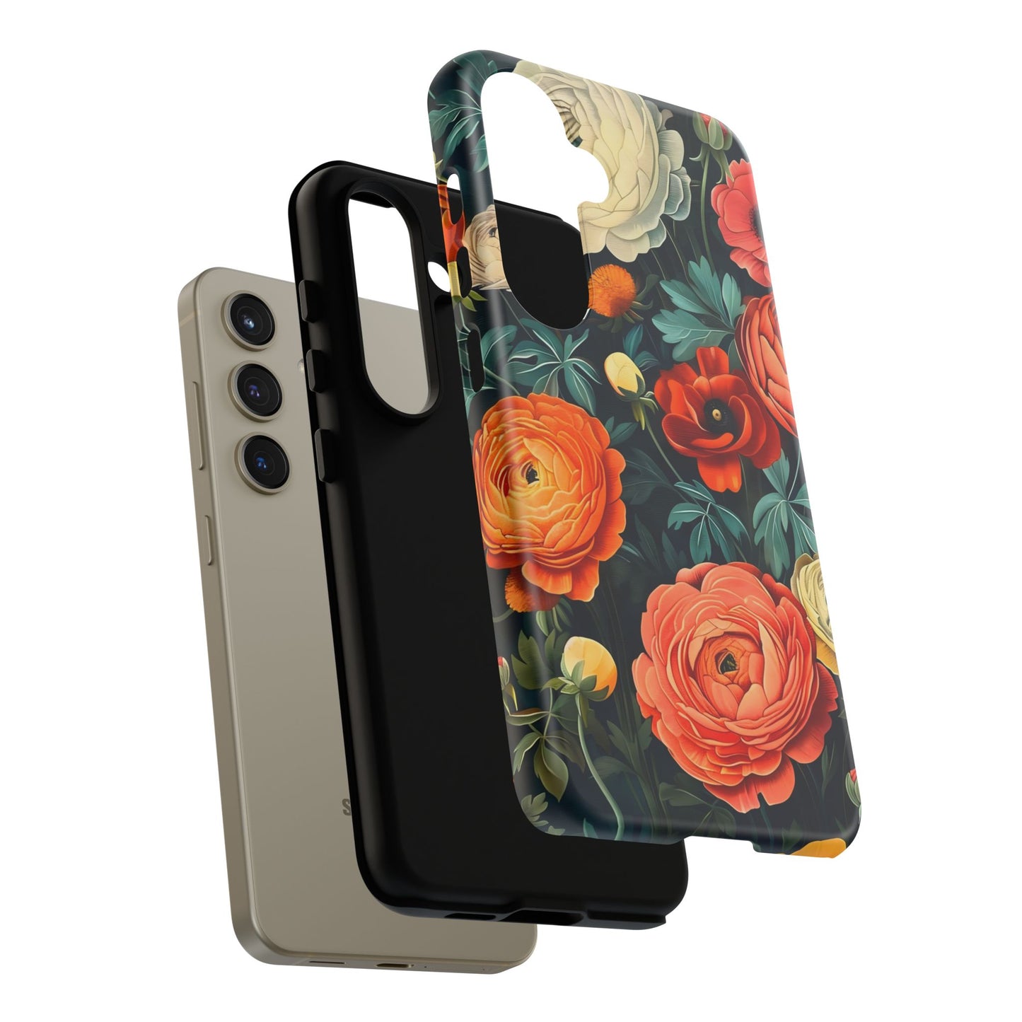 Floral Phone Case, Tough Cases - Stylish Protection, Gifts for Her, Nature Lover Decor, Floral Accessories