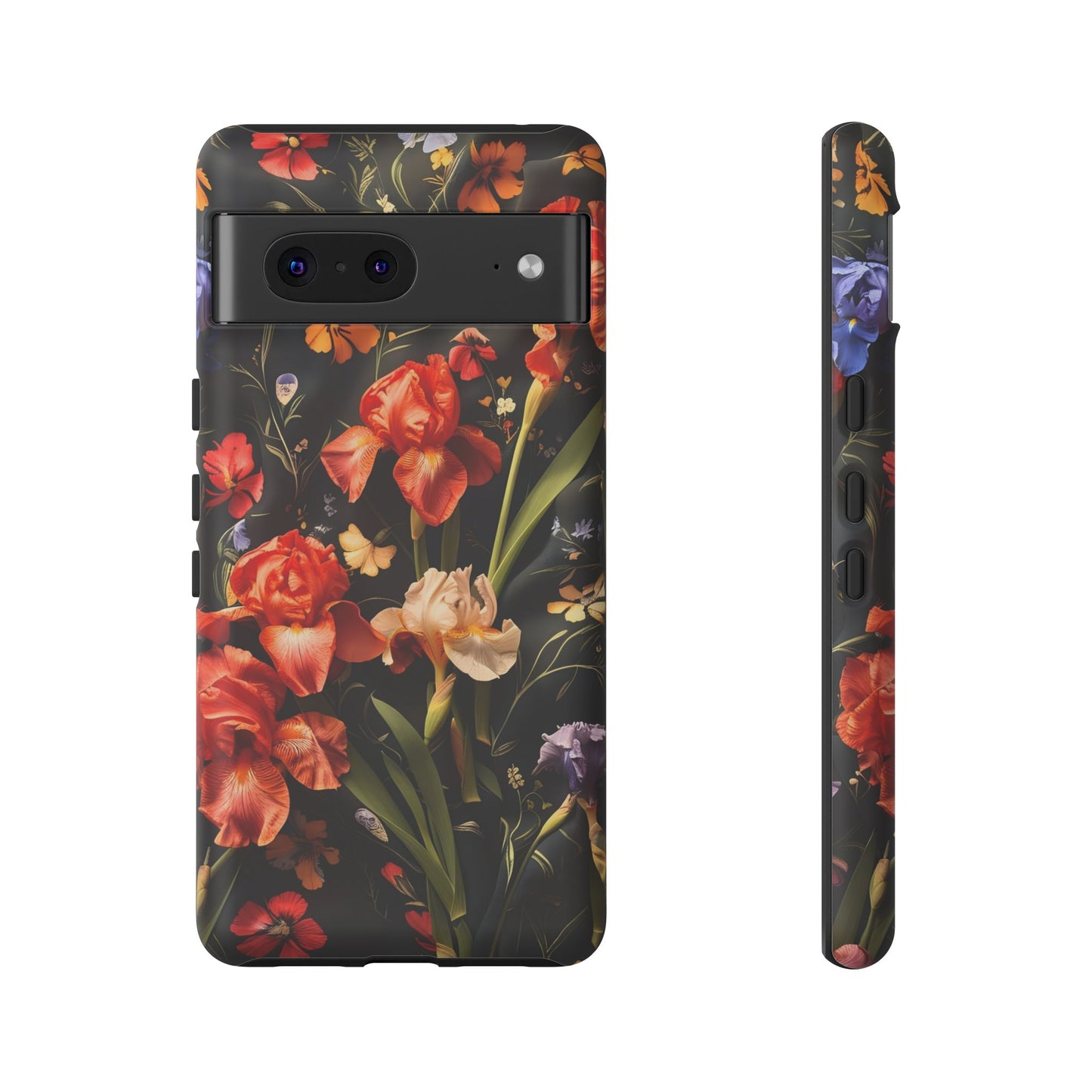 Floral Tough Case for Phone, Durable Protective Phone Cover, Gift for Flower Lovers, Phone Accessories, Spring Vibes