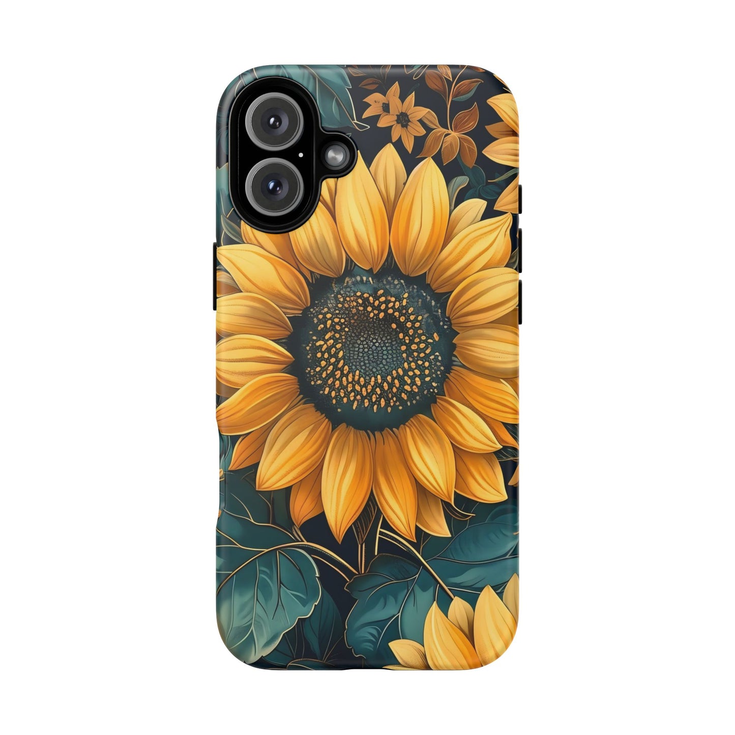Sunflower Phone Case - Bright Floral Design, Stylish Tough Cover for Sunflower Lovers, Gift for Plant Enthusiasts, Mom Gift, Nature Lovers