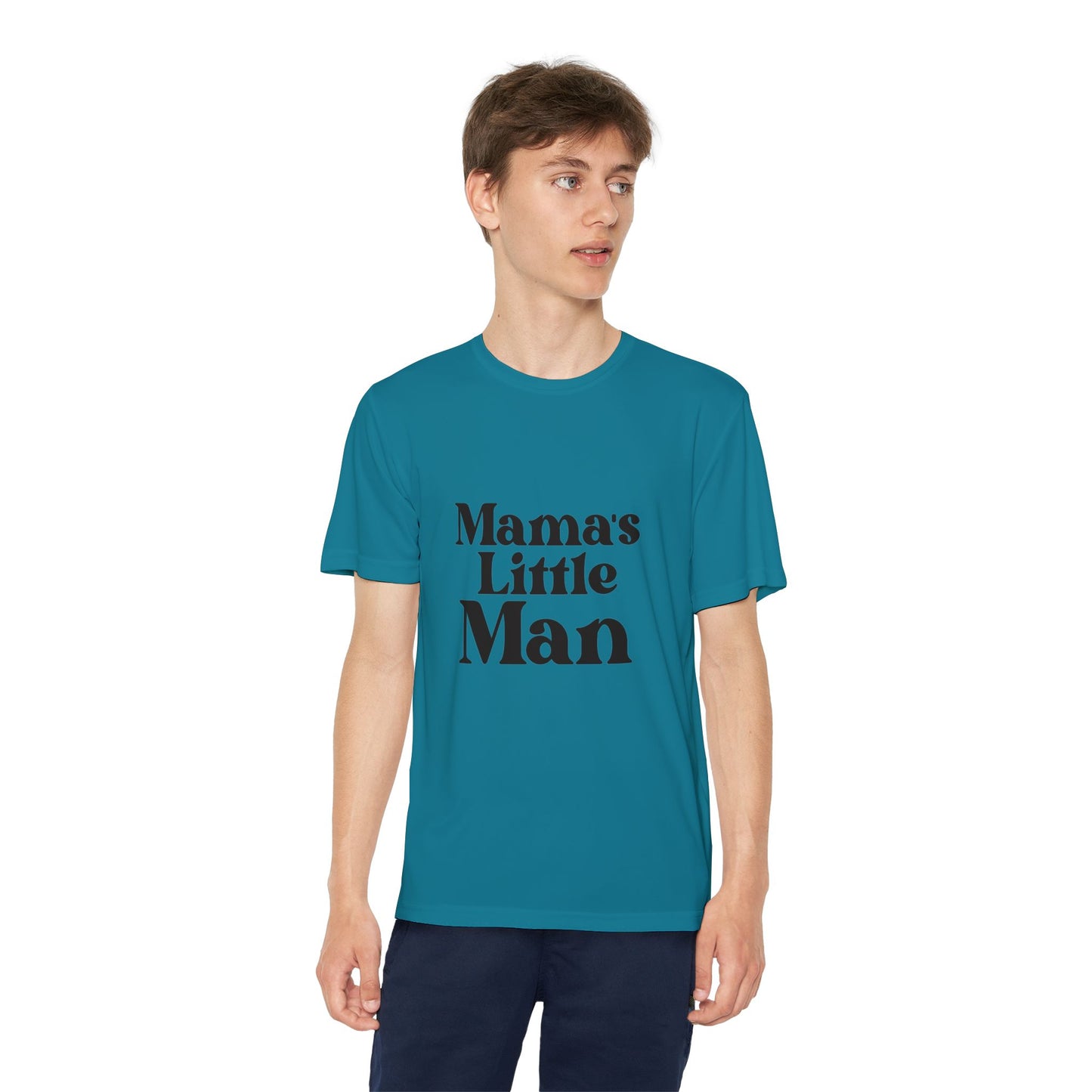 Mama's Little Man -Youth Tee - Comfy Cotton T-Shirt for Boys