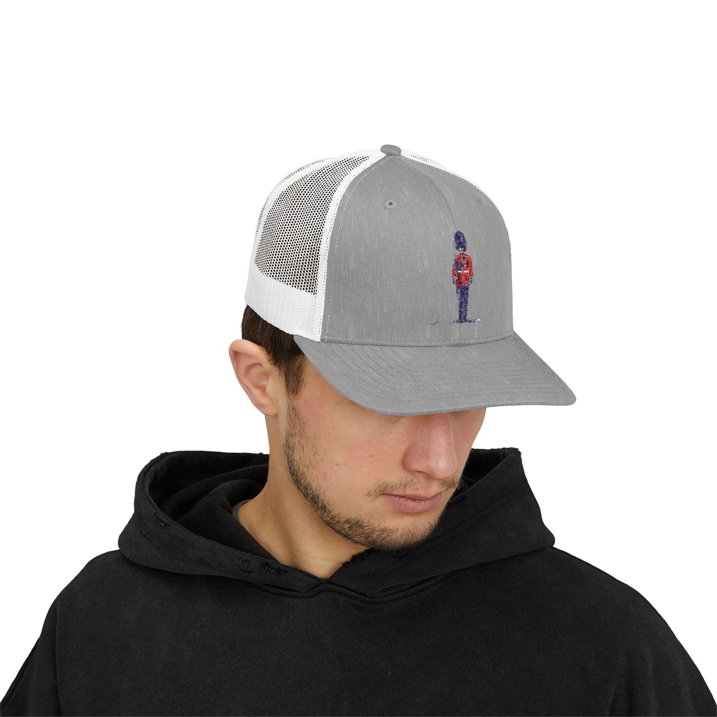 Trendy Snapback Cap with Unique Graphic, Adjustable Trucker Hat for Outdoors, Perfect Gift for Fashion Lovers, Streetwear Accessory