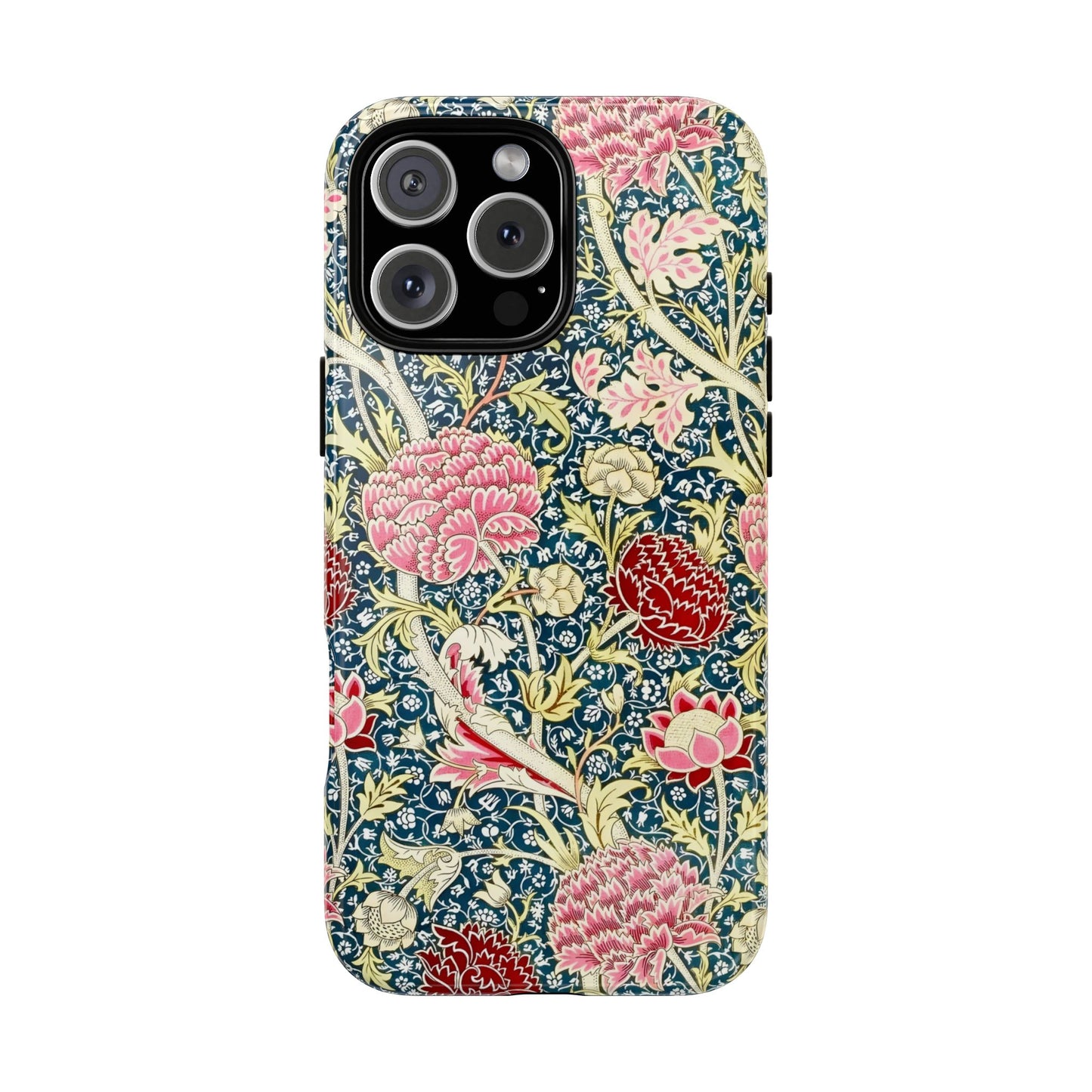 Floral Phone Case, Tough Cases, Durable Phone Cover, Stylish Phone Protector, Gift Idea for Nature Lovers, Floral Pattern Tech Accessories