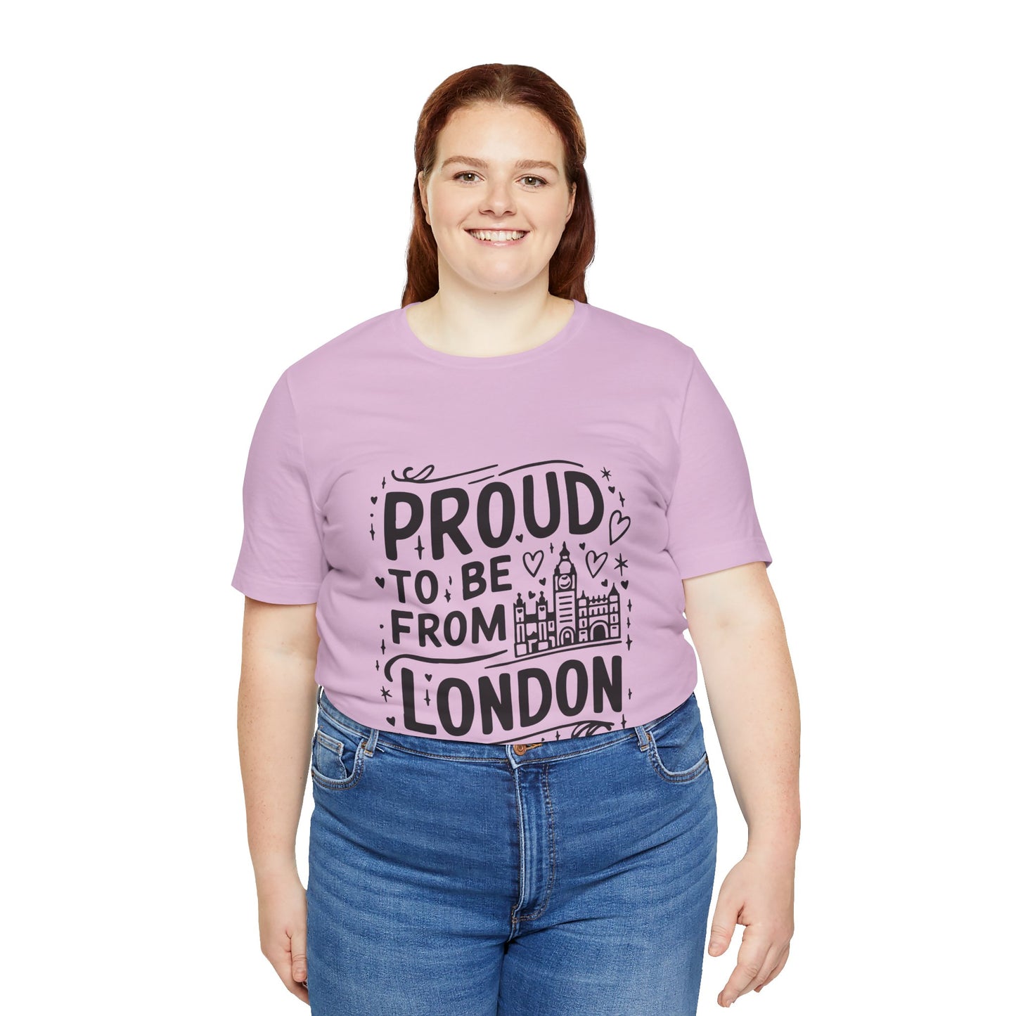 Unisex Jersey Short Sleeve Tee - Proud to be from London