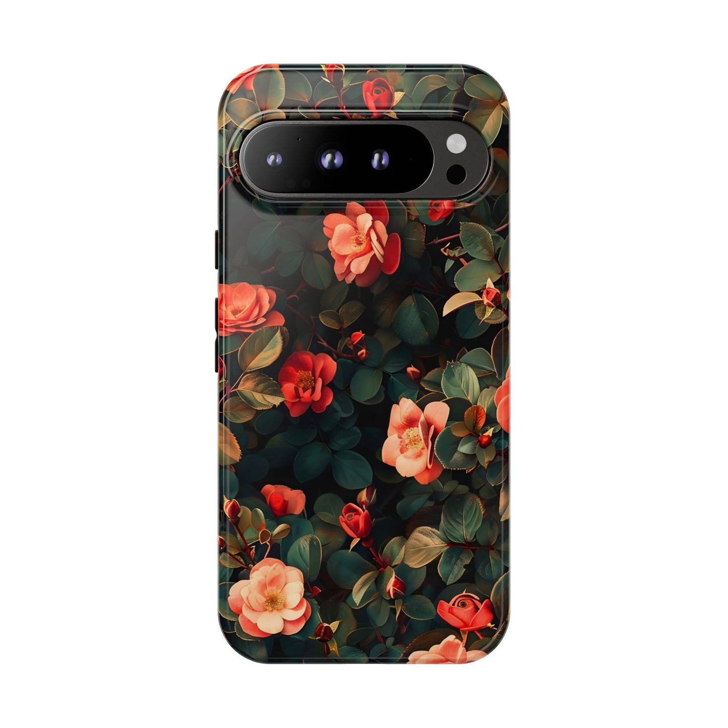 Floral Phone Case - Elegant Floral Design, Tough Protective Case, Perfect Gift for Her, Trendy Phone Accessories, Mother’s Day, Birthday