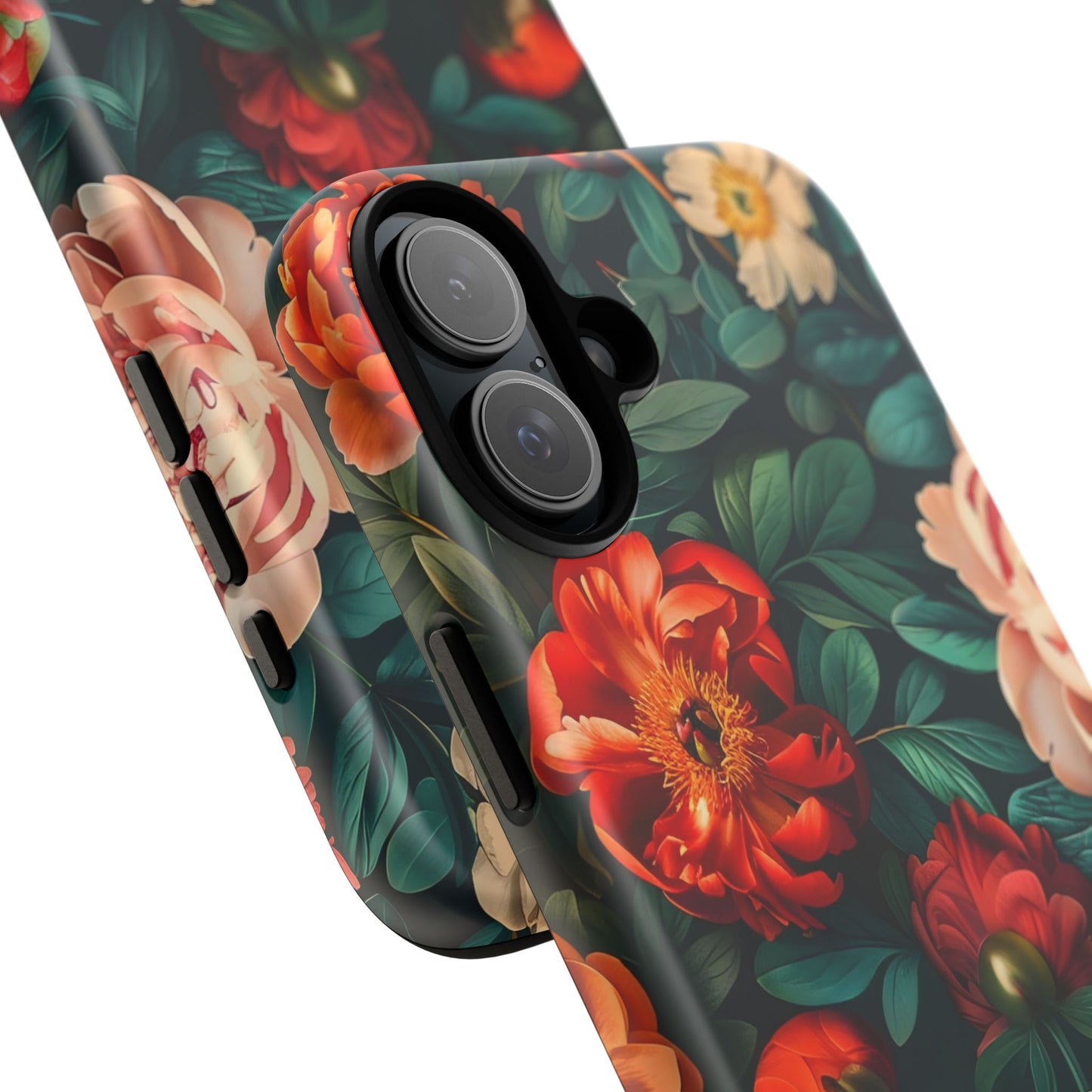 Floral Phone Case - Tough Cases, Vibrant Protection, Gift for Her, Cute Floral Design, Trendy Accessory, Perfect for Spring