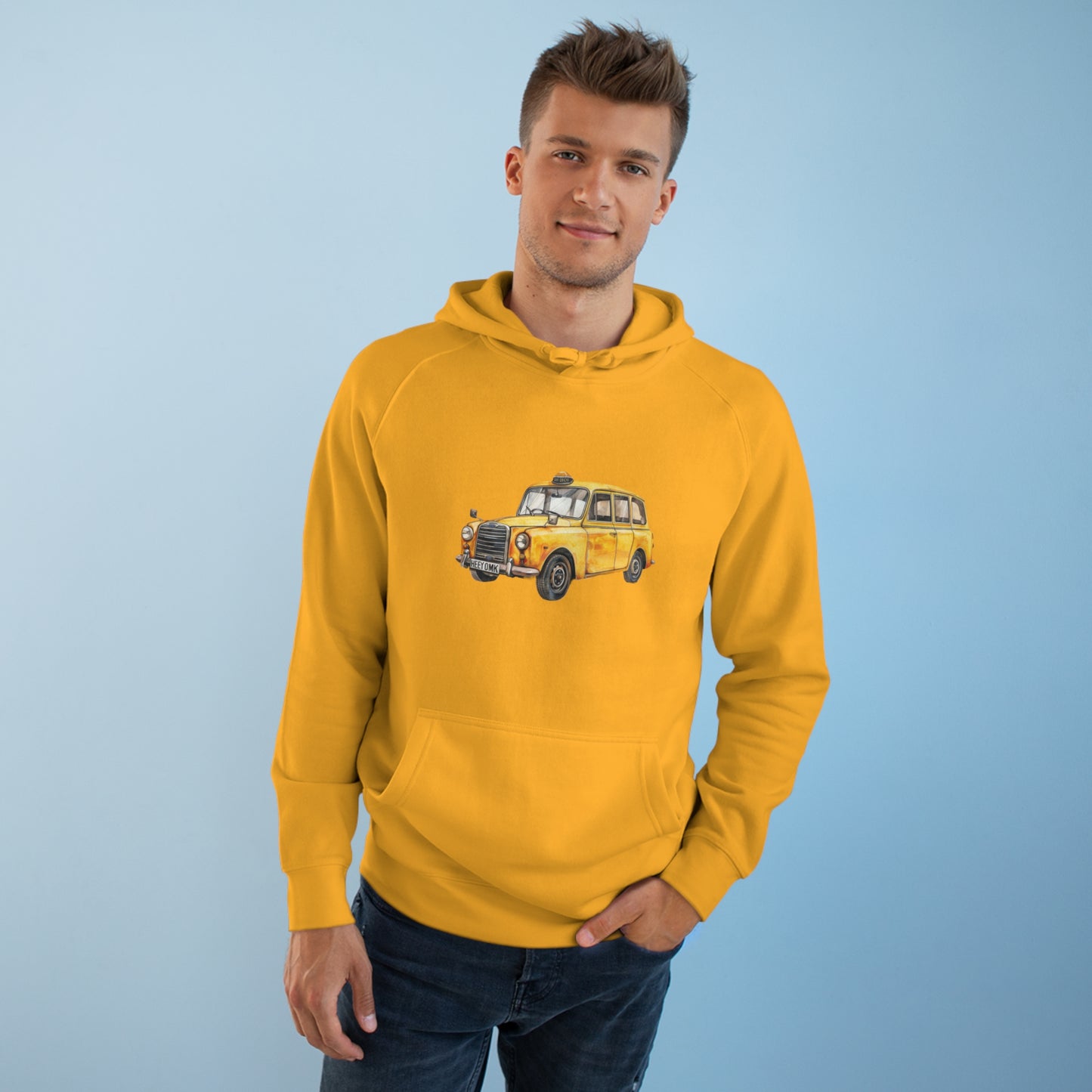 Premium Unisex Hoodie - British Vintage Car