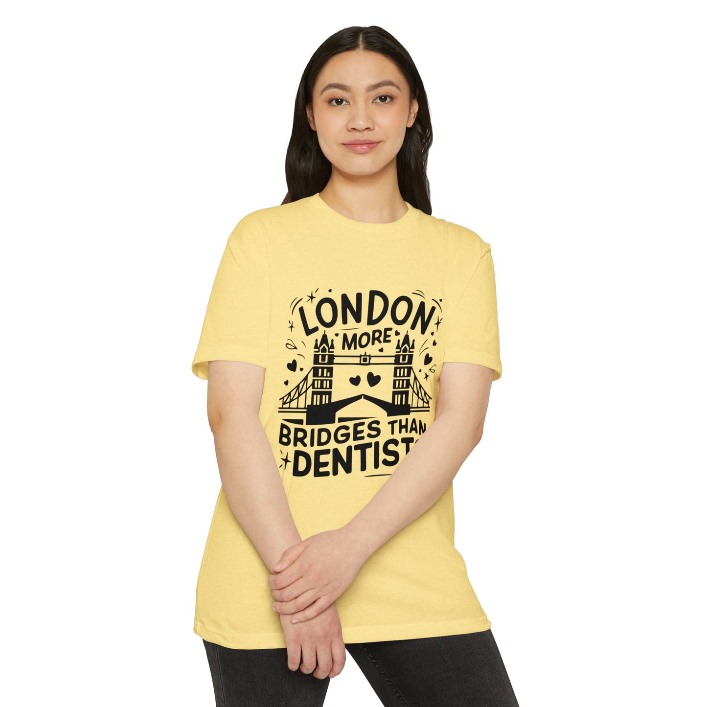 Unisex CVC Jersey T-shirt - London is having more Bridges