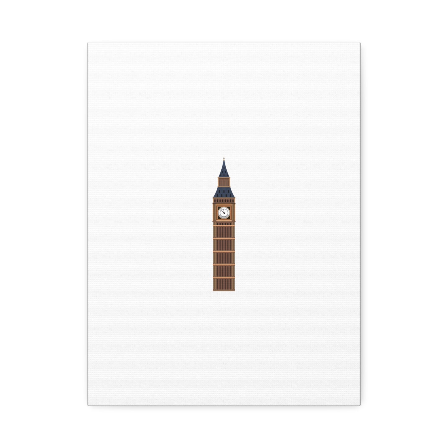 Big Ben Canvas Wall Art, Modern Home Decor, London Decor, Gift for Travel Lovers, Office Wall Art, Minimalist Art Print
