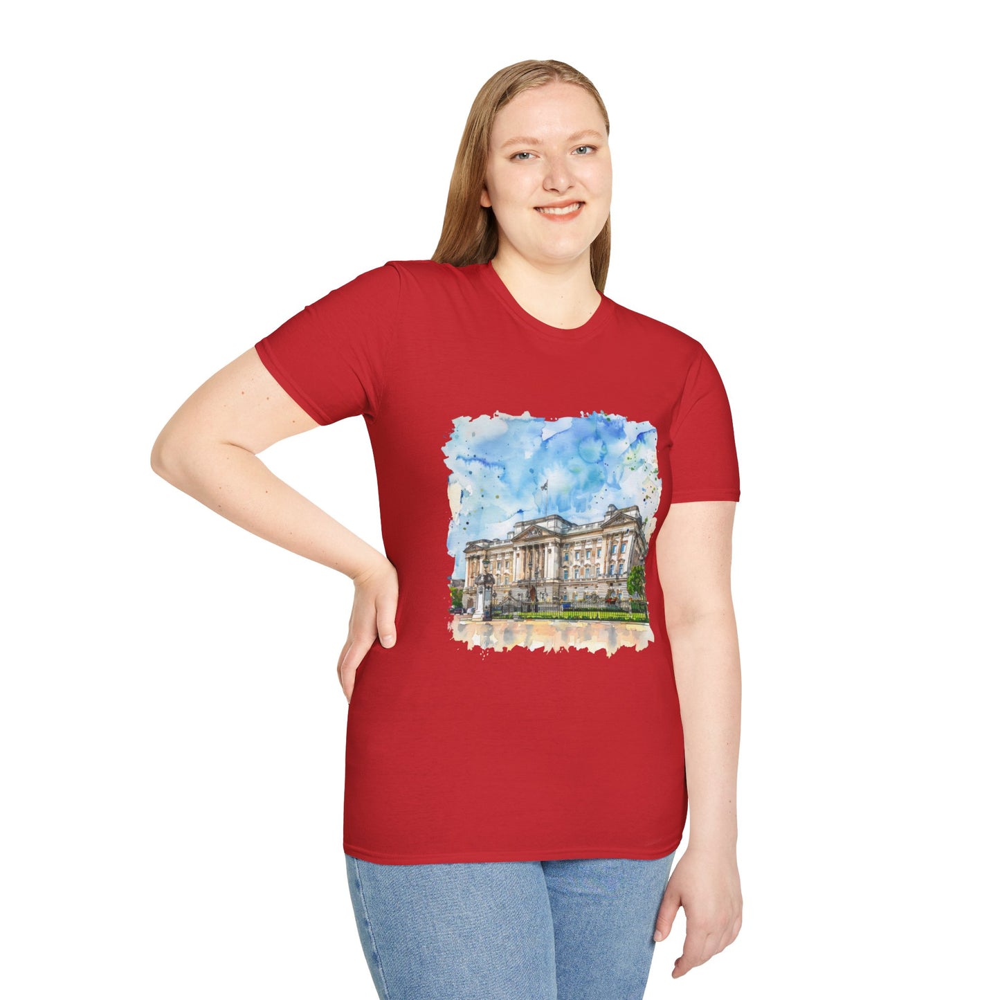 Unisex Softstyle T-Shirt - England Aesthetics - Embracing Classic British Charm