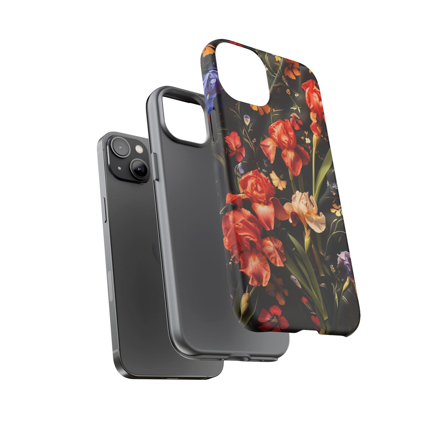 Floral Tough Case for Phone, Durable Protective Phone Cover, Gift for Flower Lovers, Phone Accessories, Spring Vibes