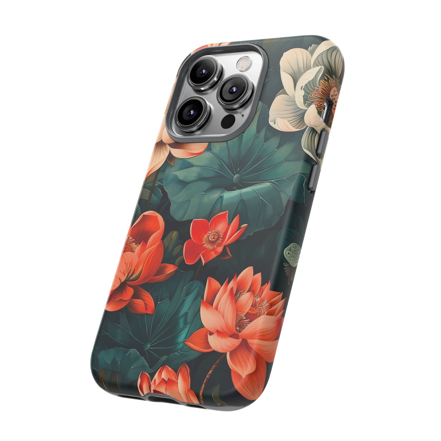 Flower Phone Case, Floral Phone Cover, Tough Case for Floral Lovers, Gift for Her, Stylish Tech Accessories