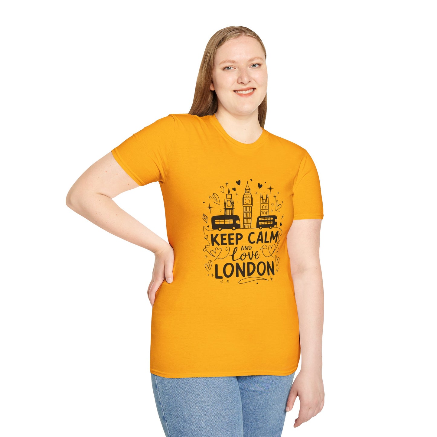 Unisex Softstyle T-Shirt - Keep Calm and Love London