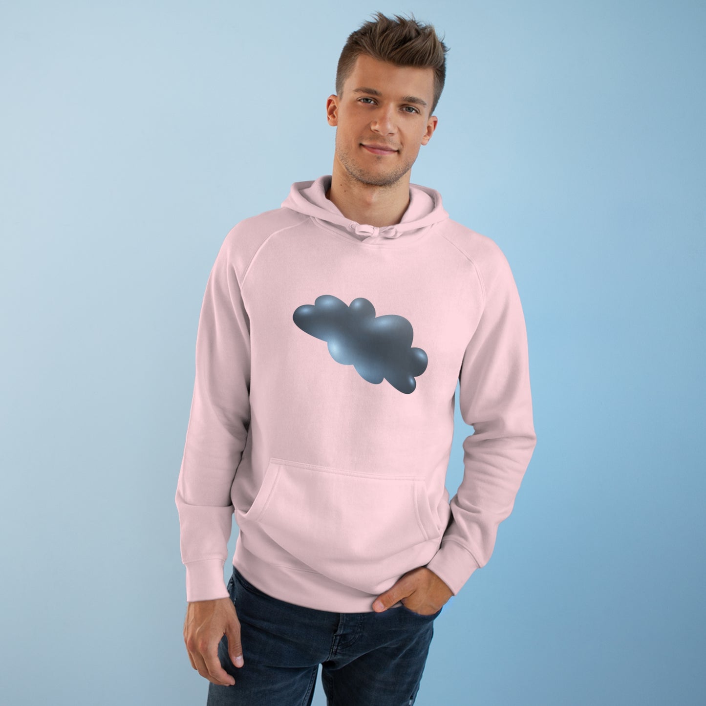 Unisex Hoodie Breathable - Serene Cloudscape