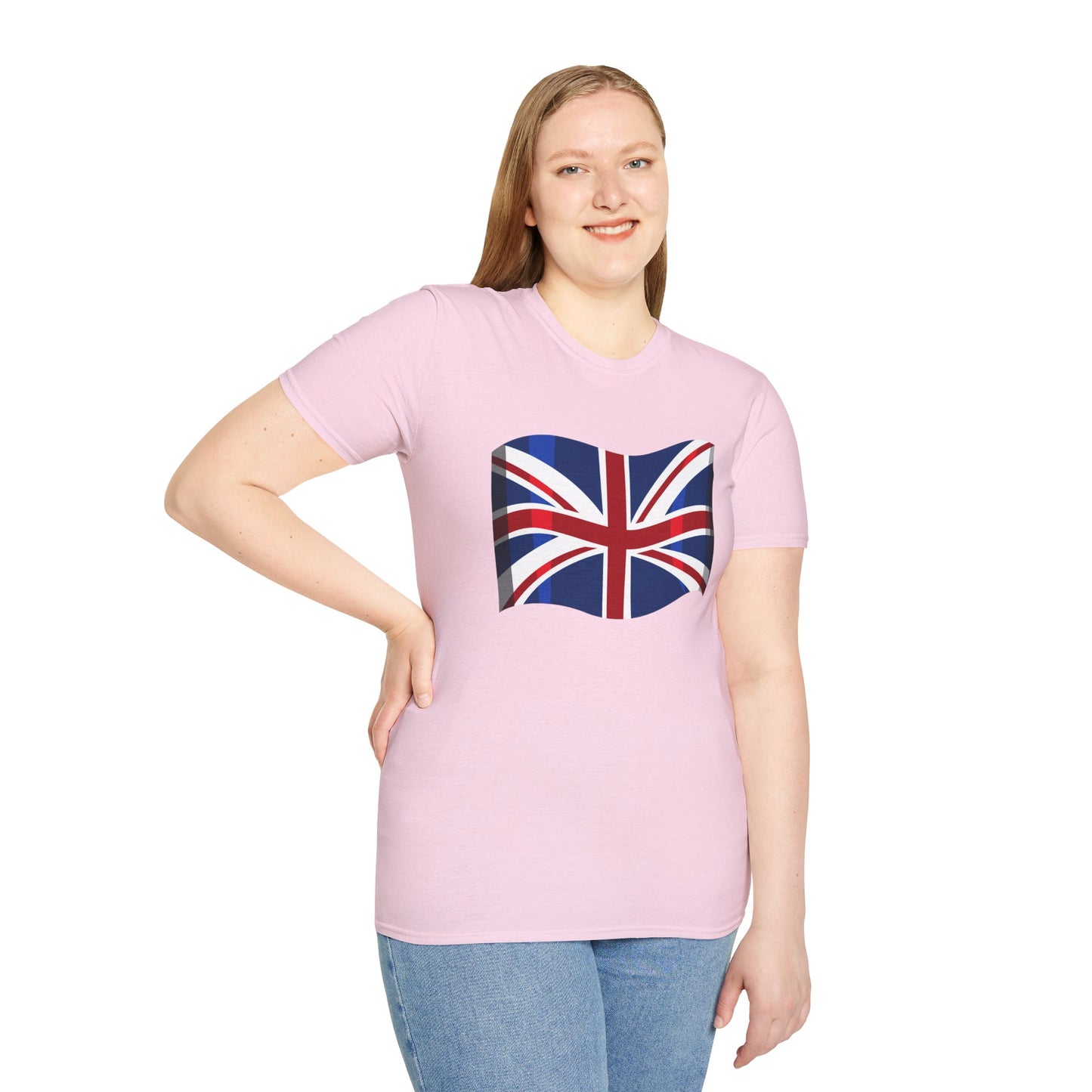 Unisex Softstyle T-Shirt - The Union Jack - Symbol of Britain