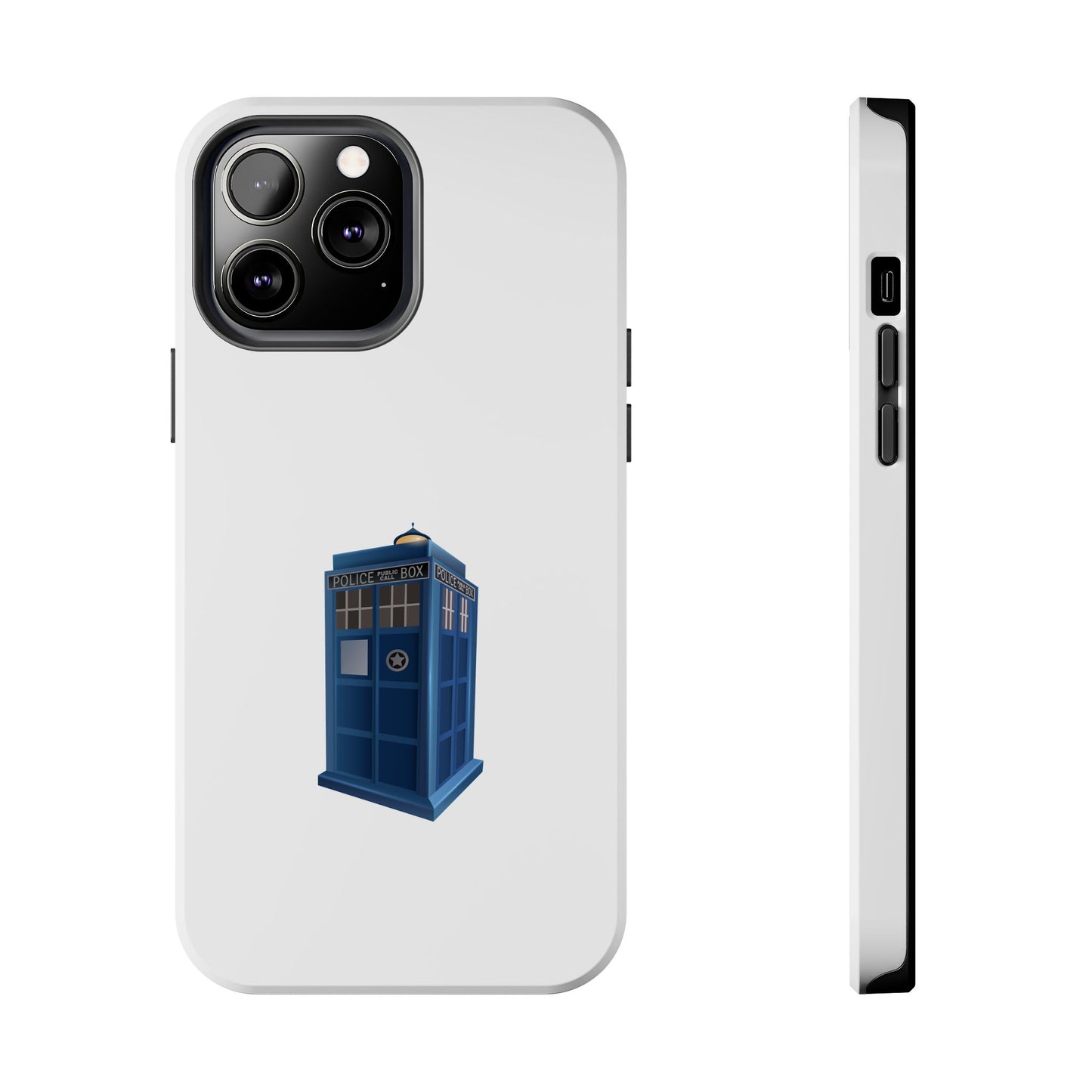 Doctor Who Tardis Phone Cases, Geeky Phone Protector, Unique Gifts for Whovians, Birthday, Holidays, Customizable Designs