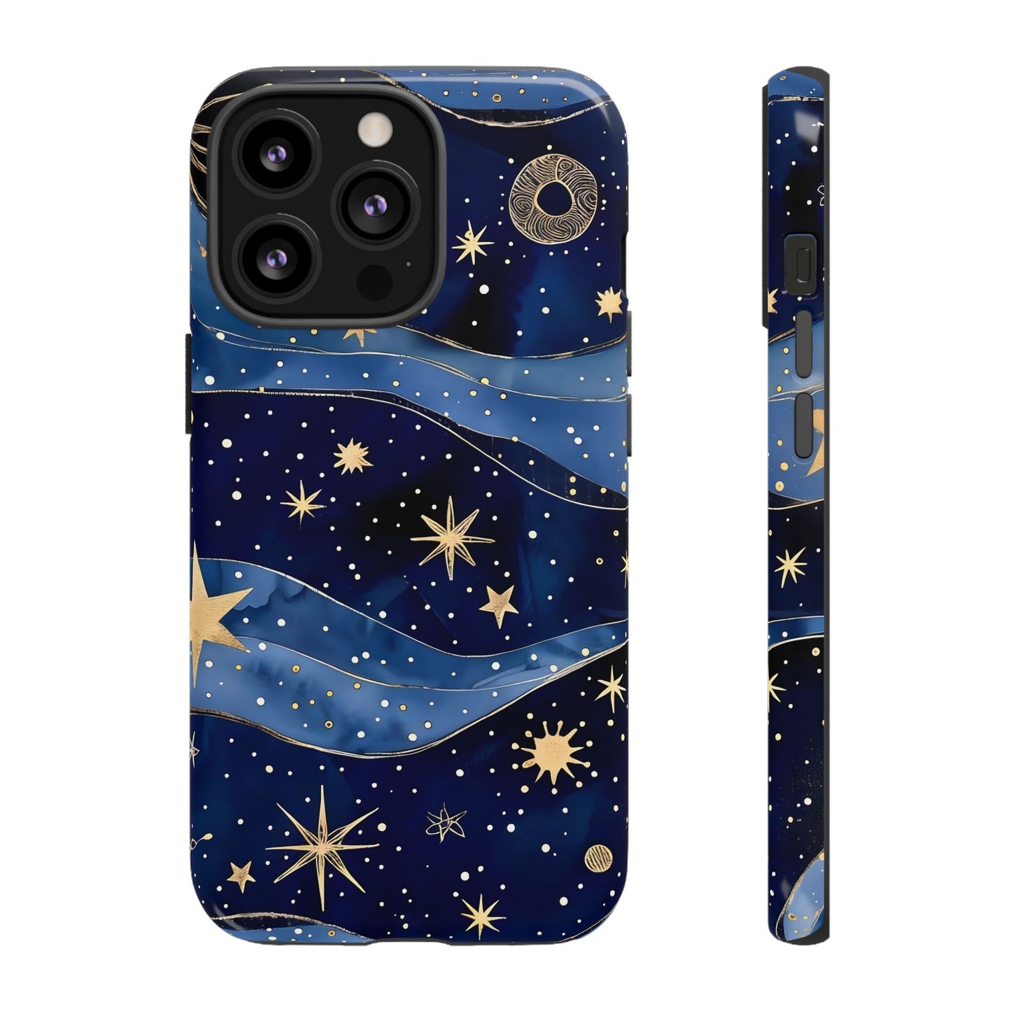 Cosmic Phone Case - Tough Cases, Galaxy Art, Starry Sky, Trendy Accessories, Space Lover Gift, Celestial Design