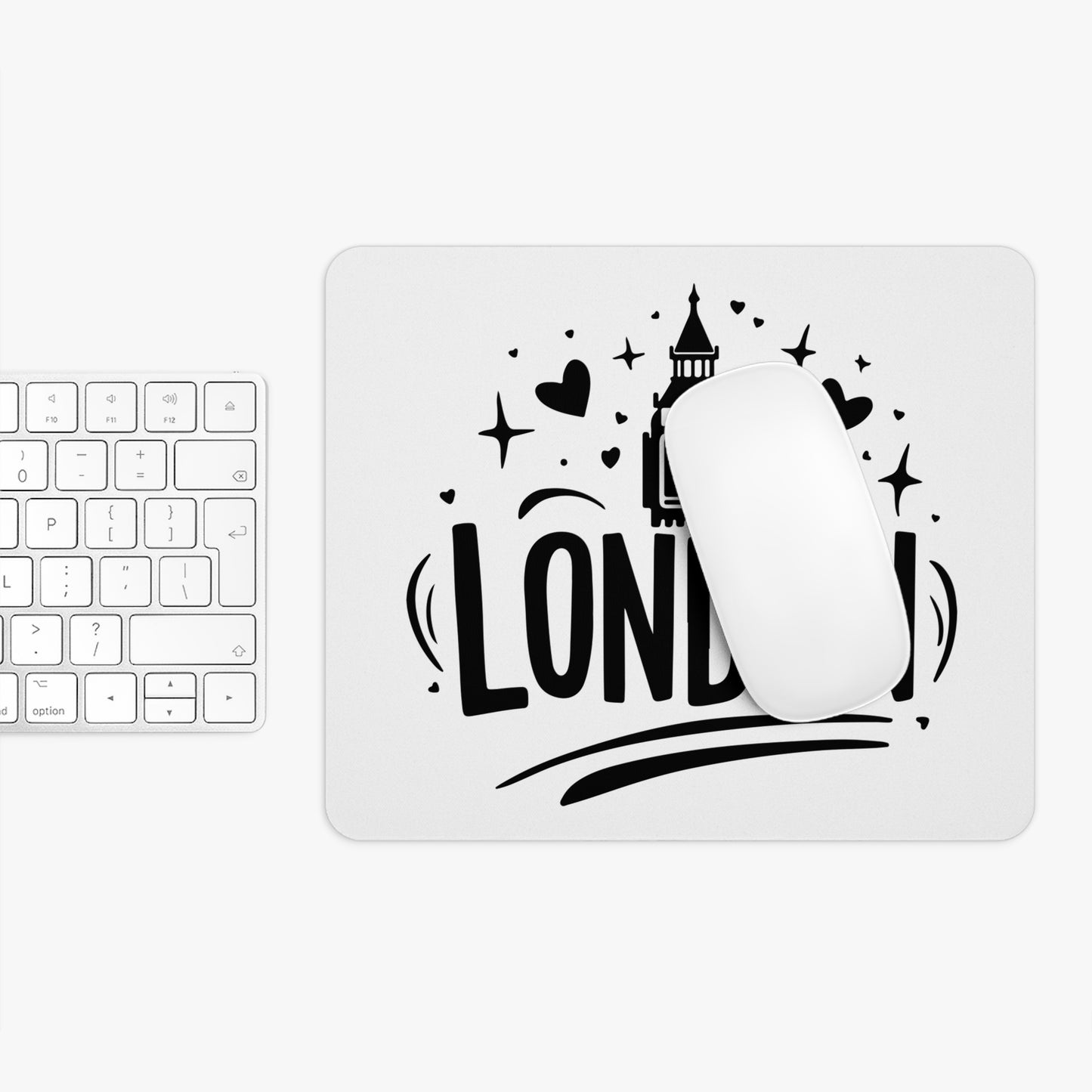 London Mouse Pad, Stylish Desk Accessory for Home or Office, Perfect Gift for London Lovers, Travel Decor, Unique Computer Mousepad