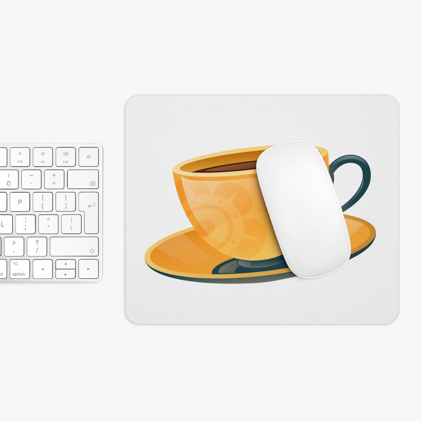 Cozy Coffee Mouse Pad - Perfect for Home Office, Gift for Coffee Lovers, Desk Accessories, Personalized Mouse Pad, Unique Work Gifts