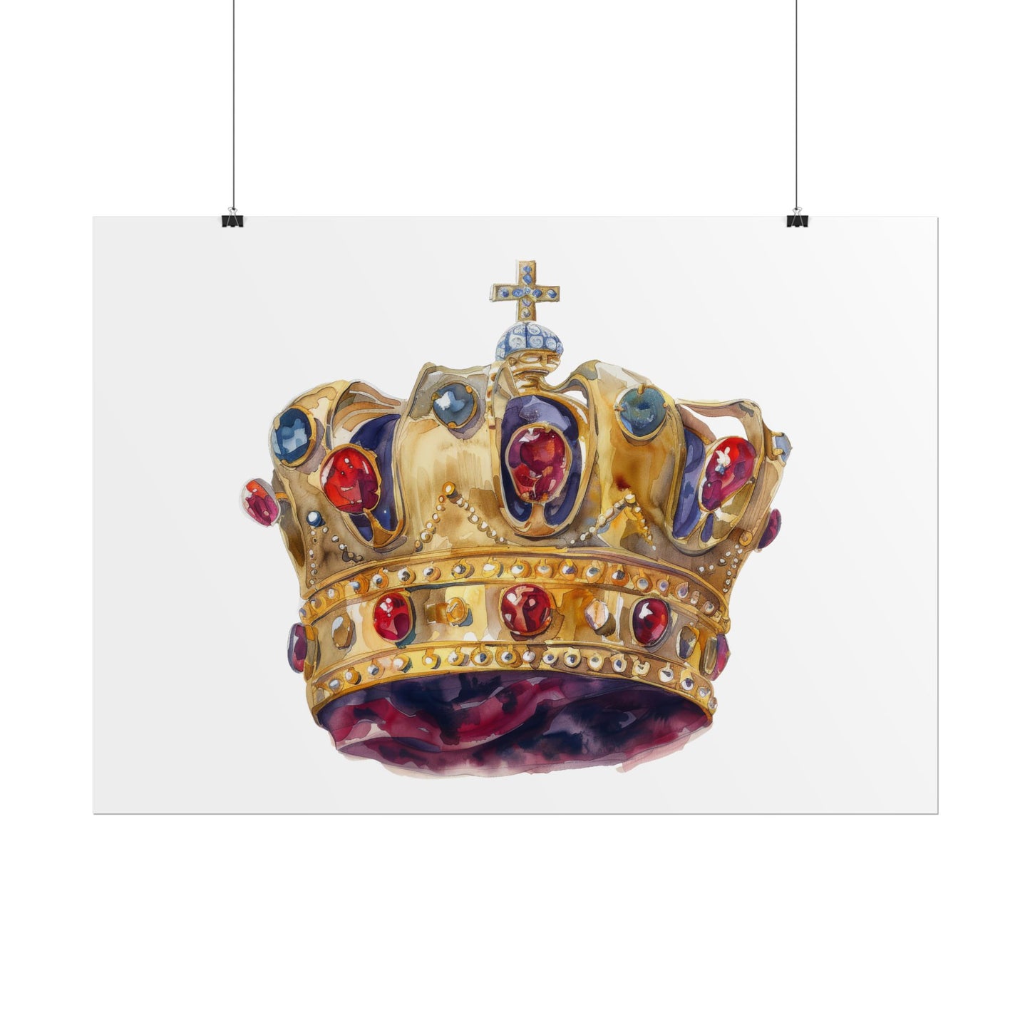 Crown Rolled Posters