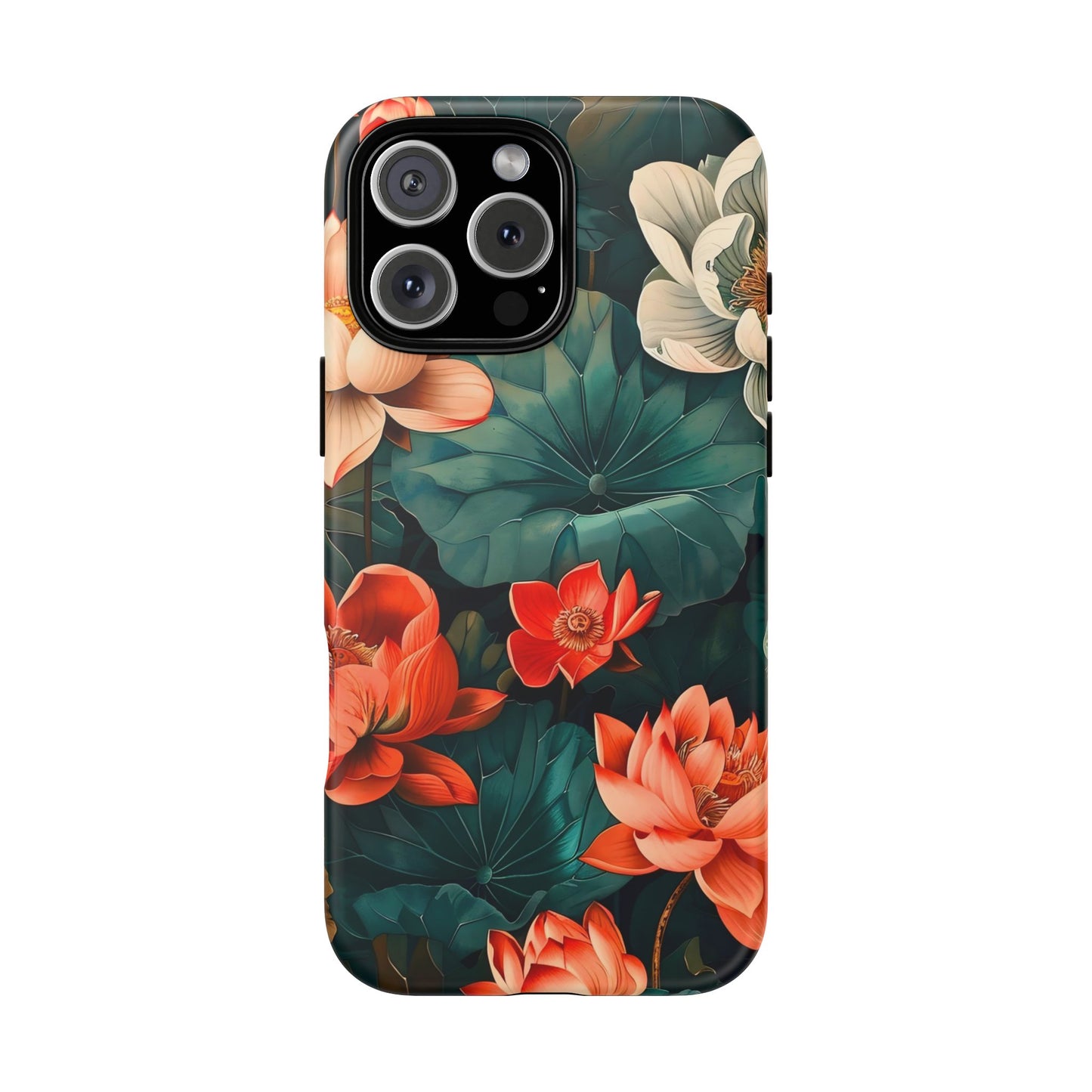 Flower Phone Case, Floral Phone Cover, Tough Case for Floral Lovers, Gift for Her, Stylish Tech Accessories