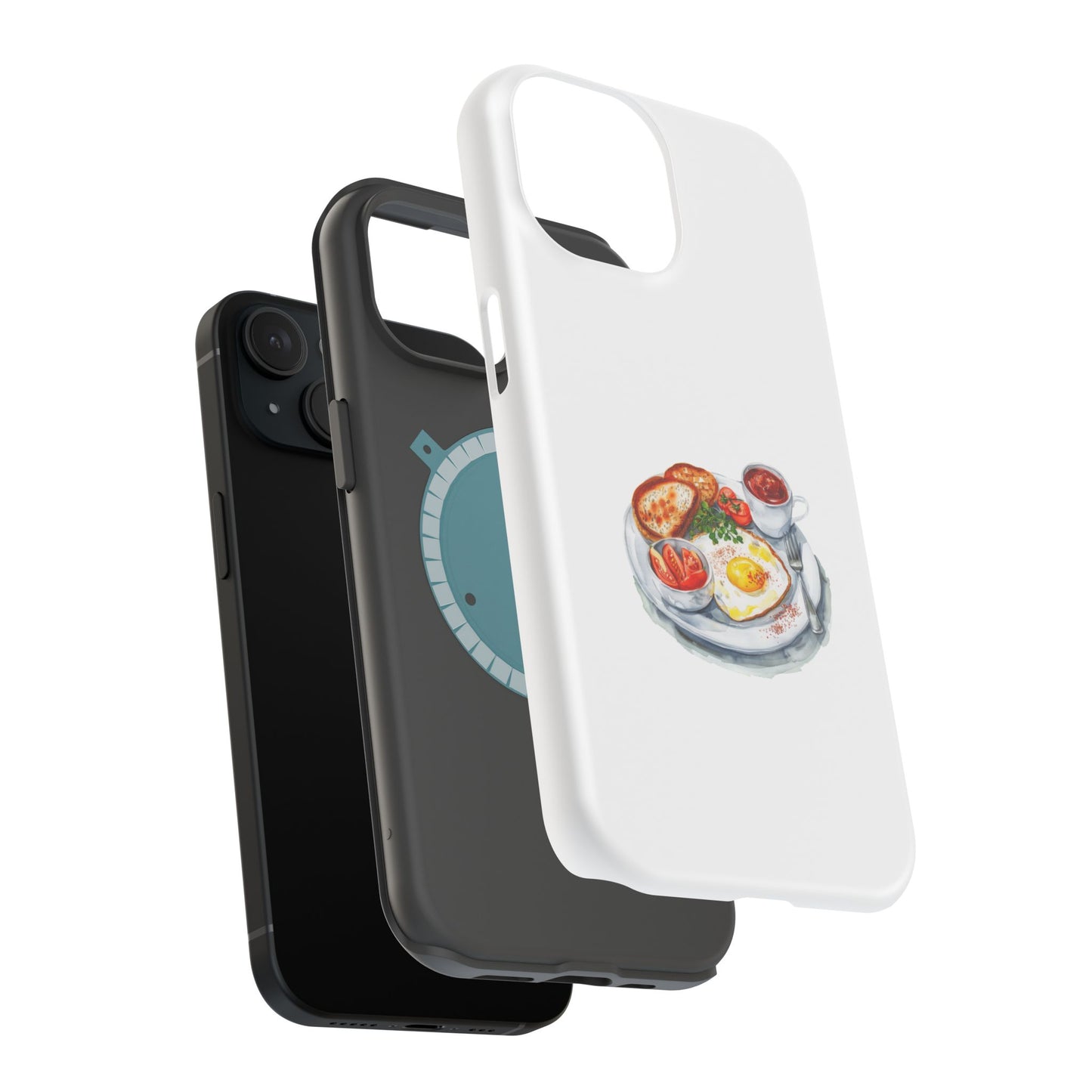 Breakfast Delight Magnetic Phone Case - Fun, Custom Phone Protection for Food Lovers, Gifts for Her, Unique Kitchen Decor, Cute Cell Cover