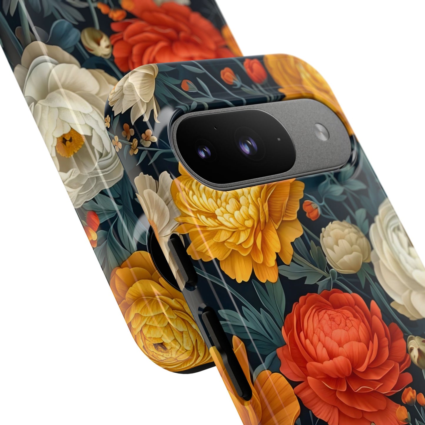 Floral Tough Case for Phones | Durable Floral Phone Cover, Boho Chic, Unique Gift for Her, Phone Protection, Flower Design