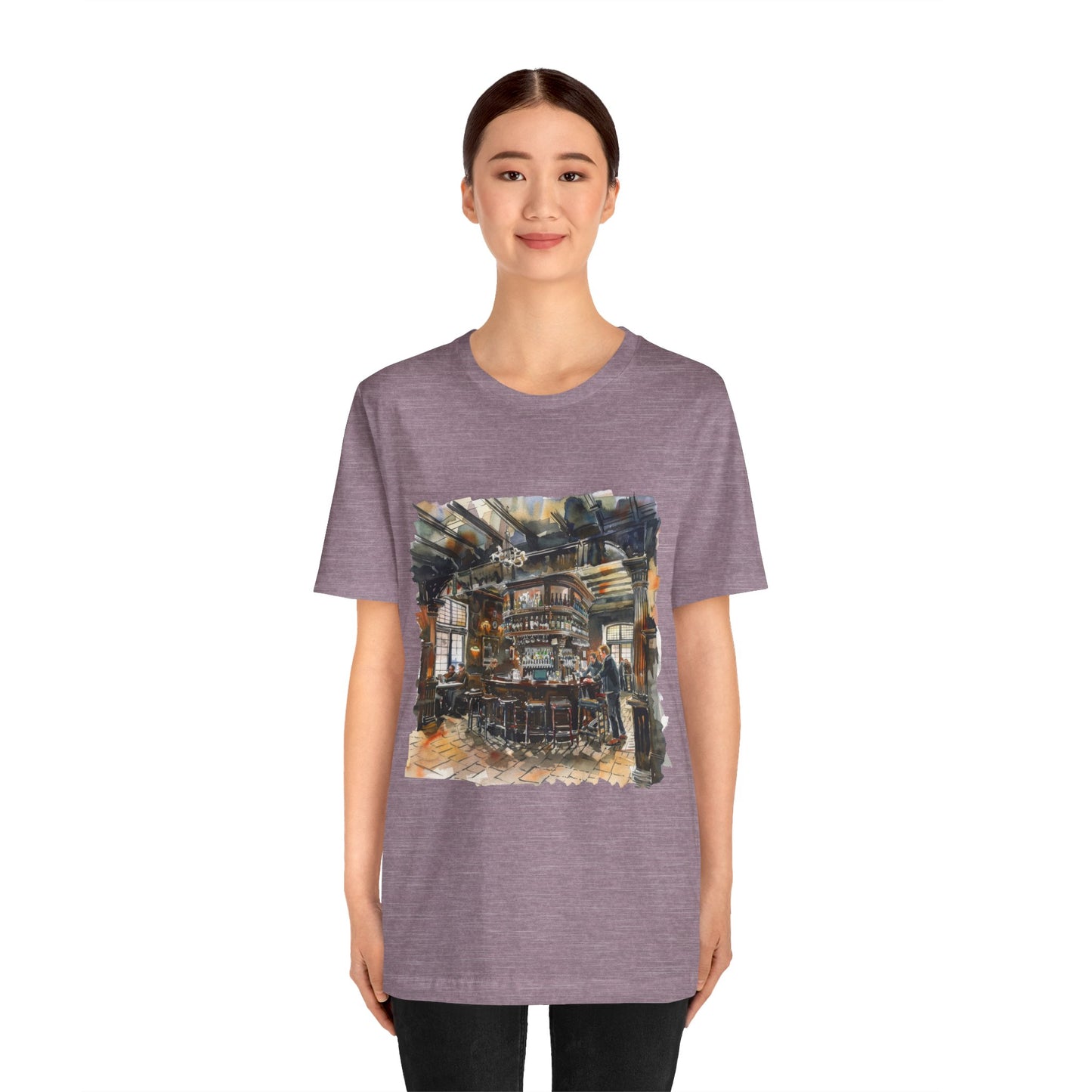 Unisex Jersey Short Sleeve Tee - The Local Spot - Authentic British Pub Vibes