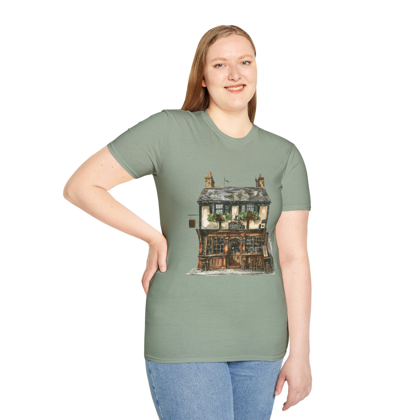 Unisex Softstyle T-Shirt - Charming & Cozy - Life in a British Village House