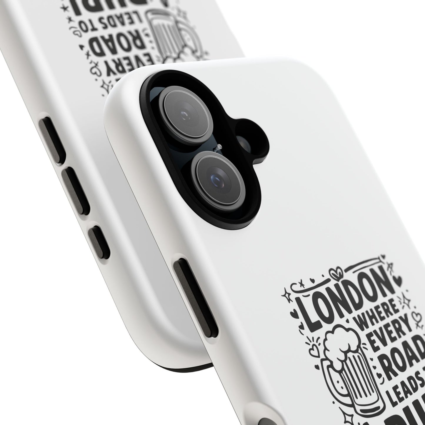 London Pub-Themed Phone Case - Where Every Road Leads to a Pub!
