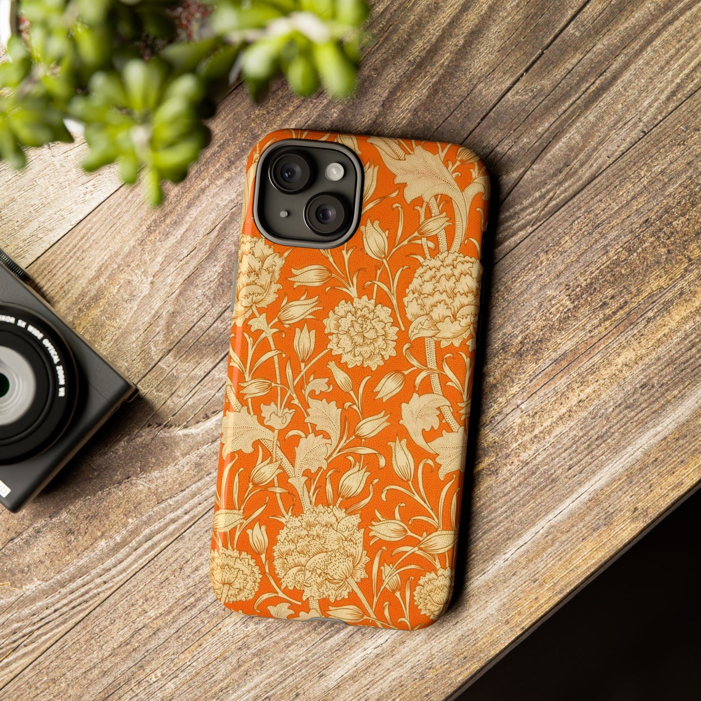 Floral Phone Case, Vibrant Tough Cases for Garden Lovers, Stylish Protection, Gift for Birthdays, Spring Decor, Unique Design