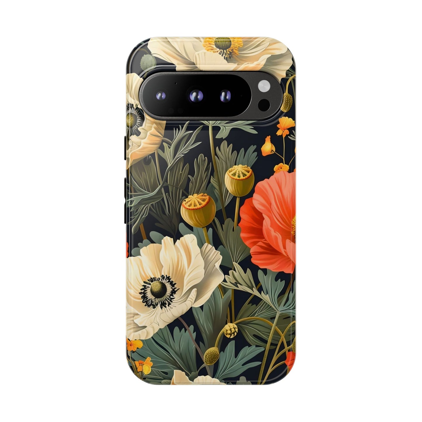 Floral Phone Case - Tough Cases with Vibrant Garden Design, Phone Accessory, Gift for Her, Spring Style, Nature Lover