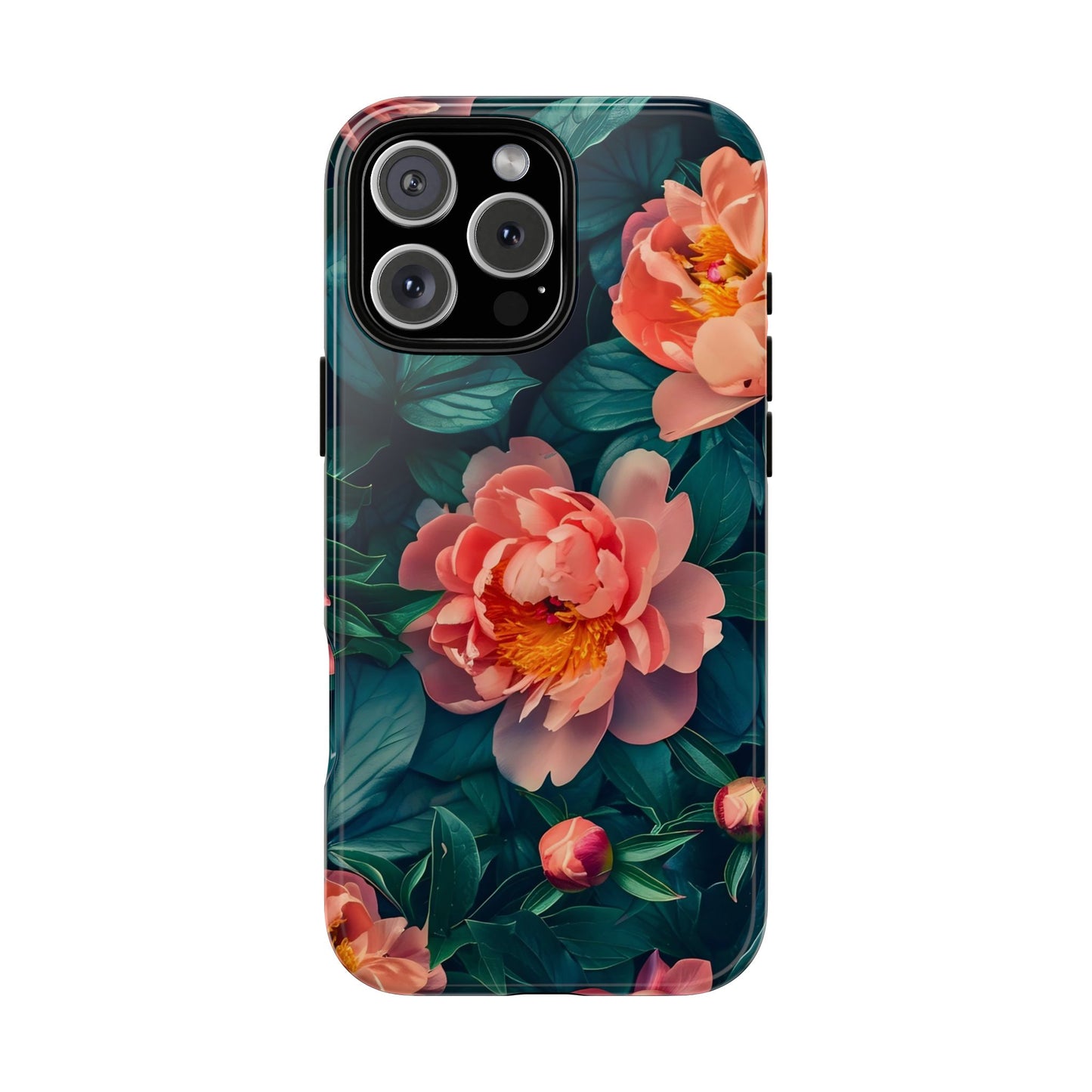 Floral Phone Case - Tough Cases, Flower Design, Botanical Art, Phone Accessory, Gift for Her, Nature Lovers