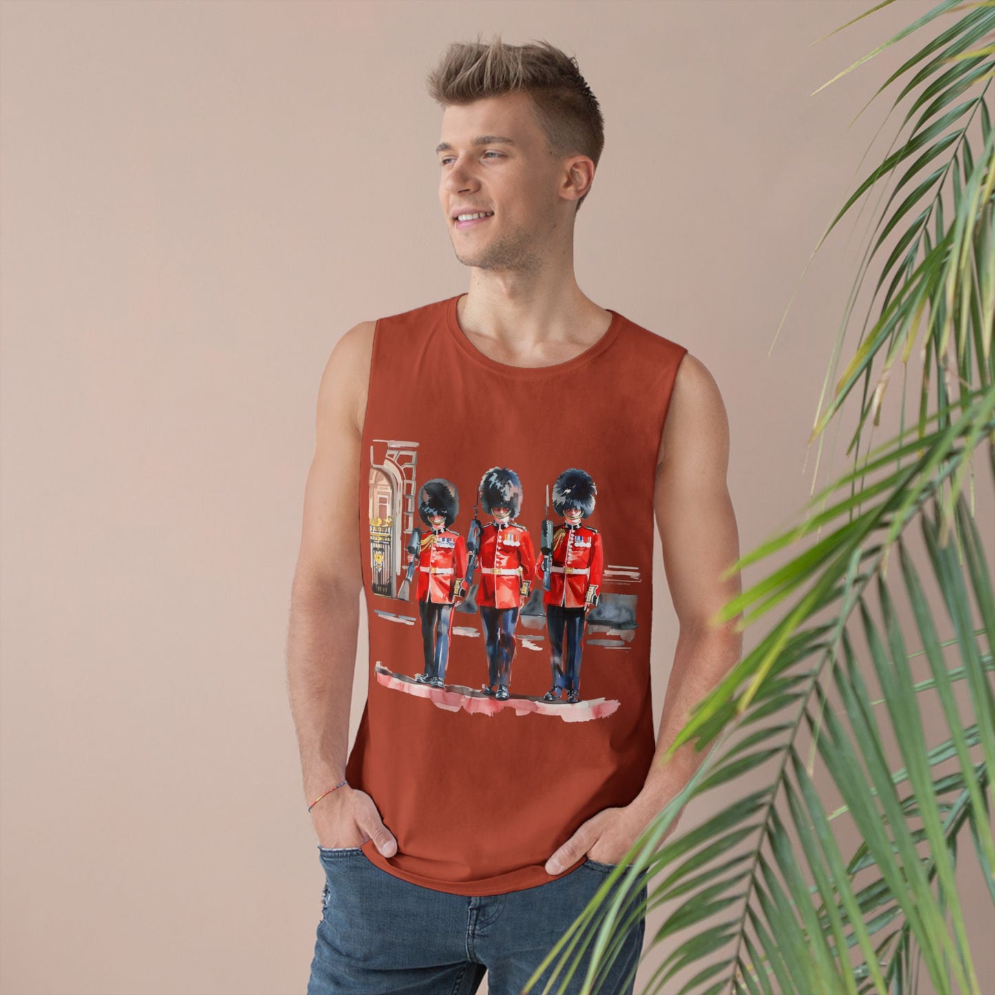 Unisex Barnard Tank - Red Jacket - Bodmin Keep: Cornwall's Army Museum