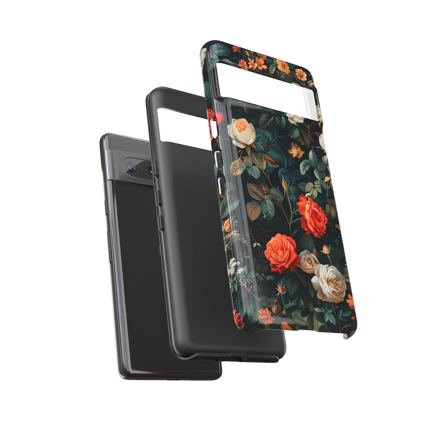 Floral Phone Case | Tough Cases with Elegant Design | Gift for Her, Mother's Day, Birthdays, Personalized, Trendy Tech Accessories