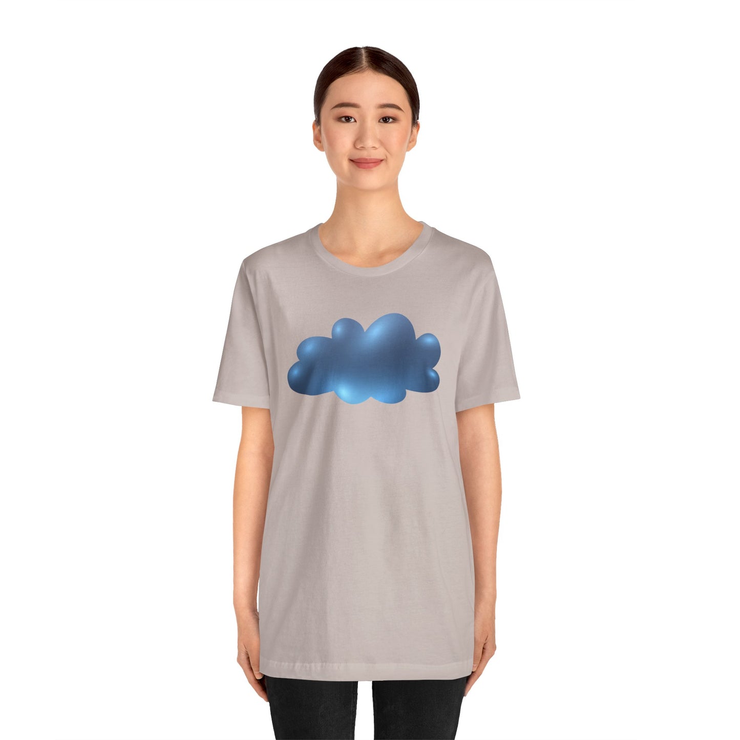 Unisex Jersey Short Sleeve Tee - Serene Cloudscape - Dreamy Cloud