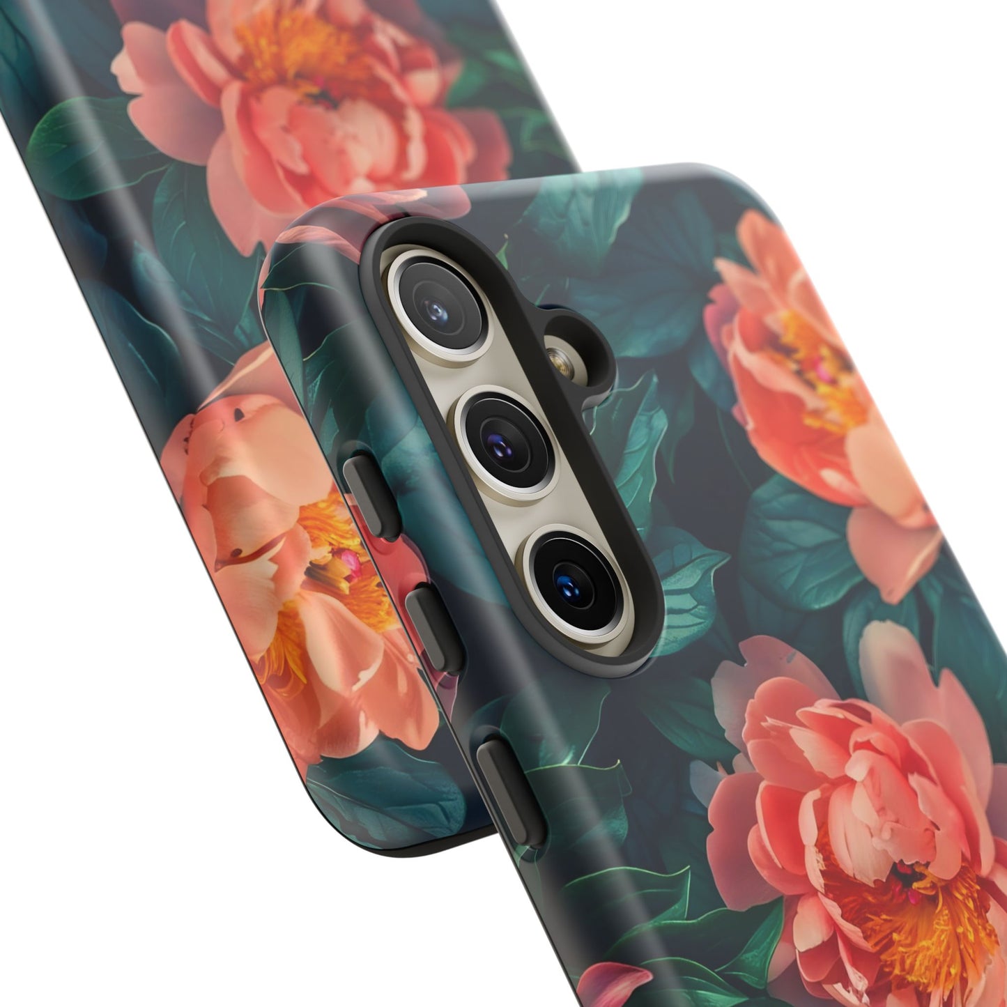 Floral Phone Case - Tough Cases, Flower Design, Botanical Art, Phone Accessory, Gift for Her, Nature Lovers