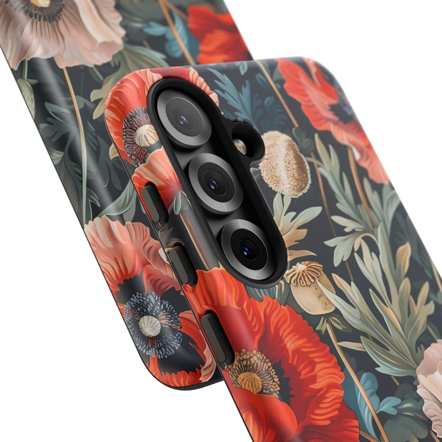 Floral Phone Case - Tough Cases, Flower Design, Chic Tech Accessories, Stylish Gifts, Unique Phone Protectors