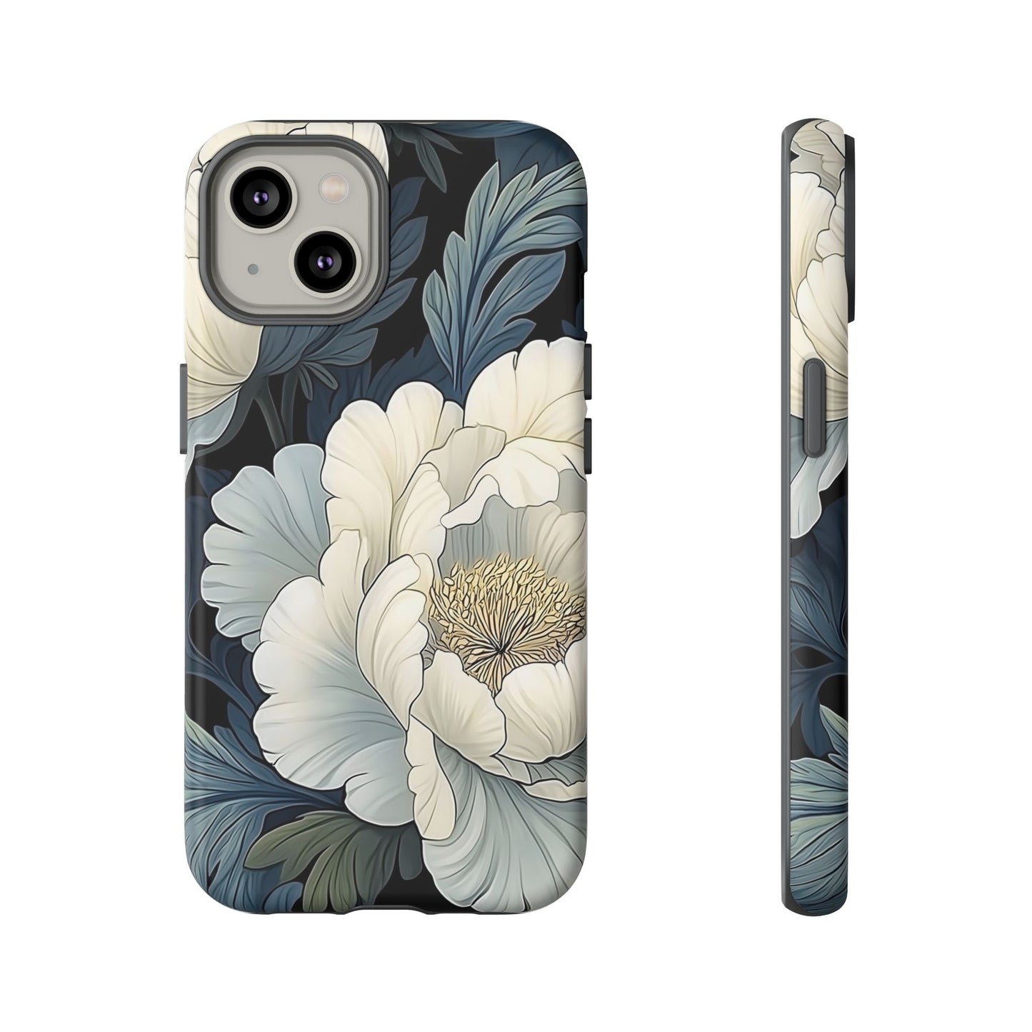 Floral Phone Case - Elegant Tough Cases for Nature Lovers, Stylish Protective Cover for Gifts, Birthdays, Mom's Day, Floral Design