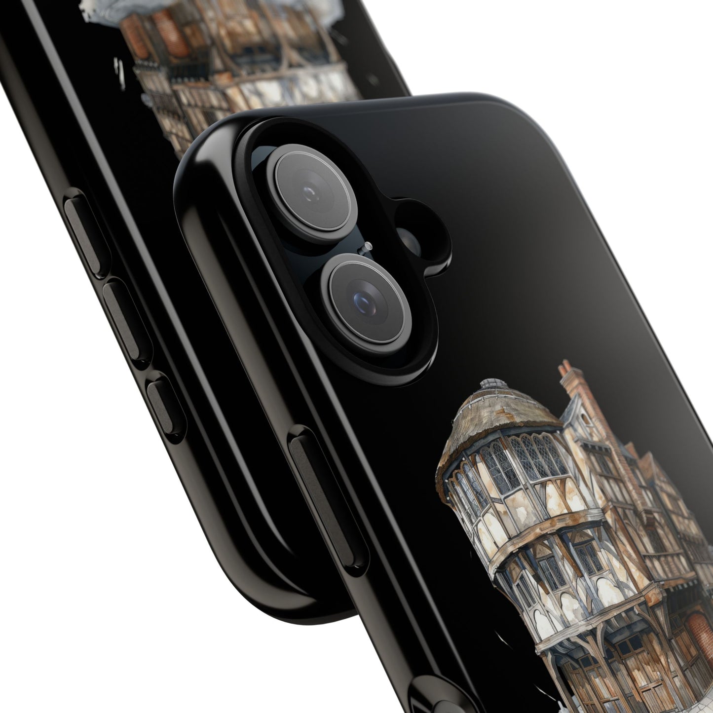 Stylish Phone Case featuring Unique Building Design, Art Lover Gift, Durable Phone Cover, Trendy Gadget Accessory, Unique Gift for Her