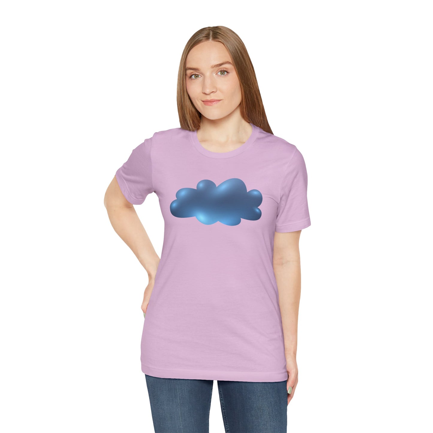Unisex Jersey Short Sleeve Tee - Serene Cloudscape - Dreamy Cloud