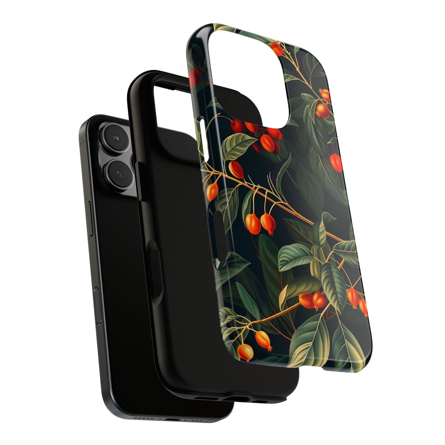 Tough Cases, Floral Phone Case, Nature-Inspired Tech, Unique Gift, Phone Accessory, Botanical Design, Fall Vibes