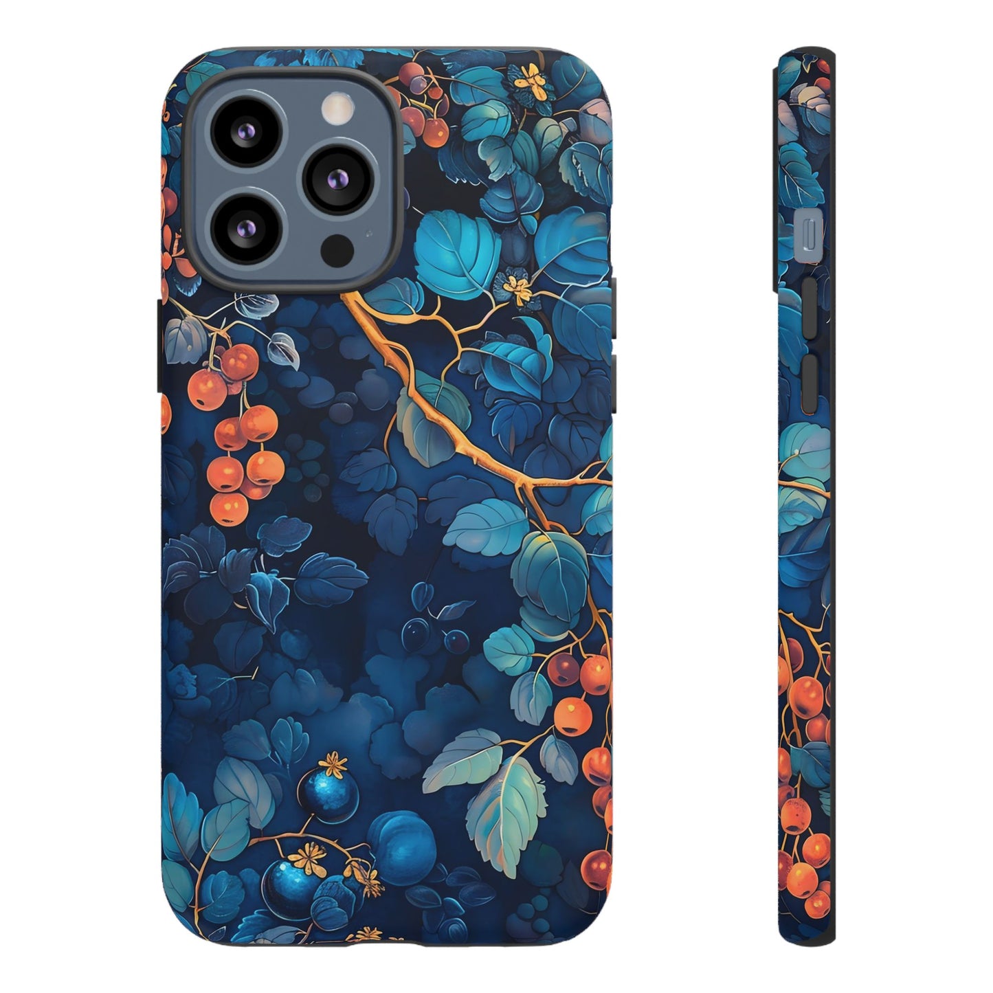 Artistic Phone Case with Floral Design, Tough Cases for iPhone, Nature-Inspired Accessory, Unique Gift for Her, Protective Cover