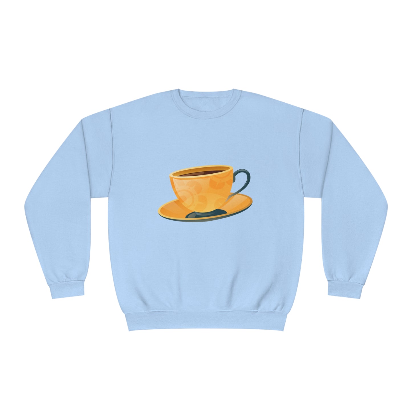 Unisex NuBlend® Crewneck Sweatshirt - Elegant British Tea Cup