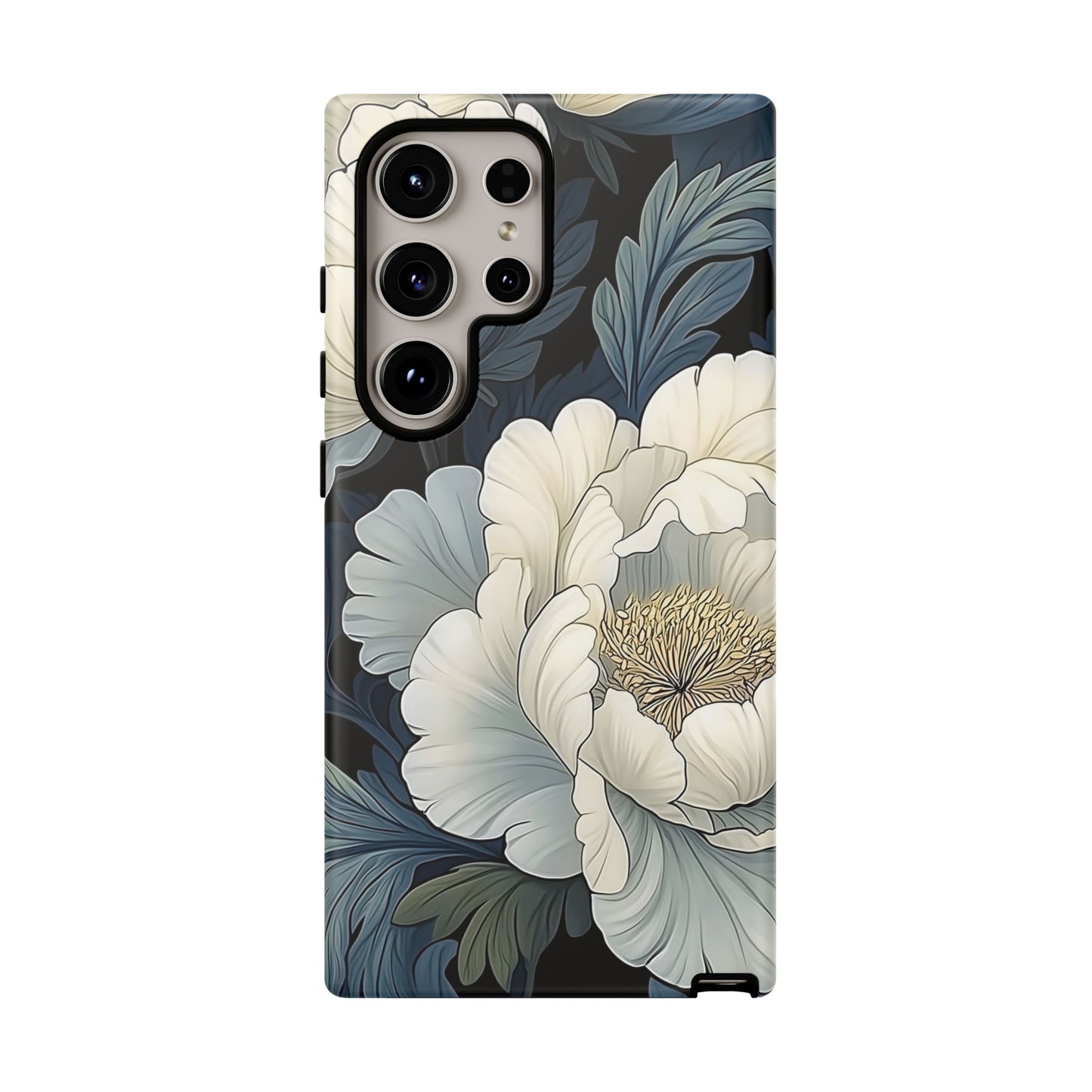 Floral Phone Case - Elegant Tough Cases for Nature Lovers, Stylish Protective Cover for Gifts, Birthdays, Mom's Day, Floral Design