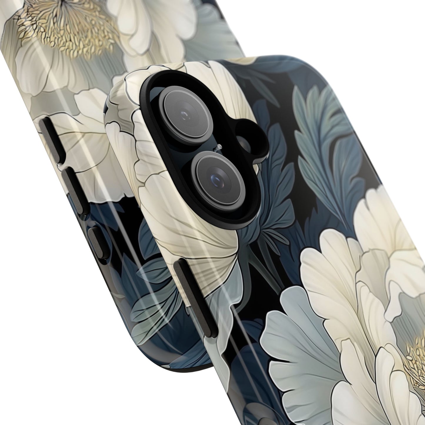 Floral Phone Case - Elegant Tough Cases for Nature Lovers, Stylish Protective Cover for Gifts, Birthdays, Mom's Day, Floral Design