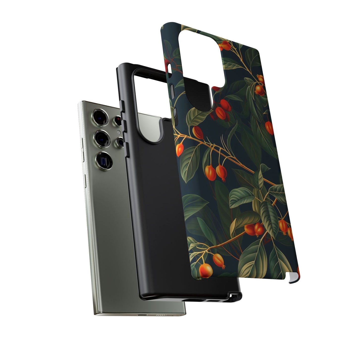 Tough Cases, Floral Phone Case, Nature-Inspired Tech, Unique Gift, Phone Accessory, Botanical Design, Fall Vibes