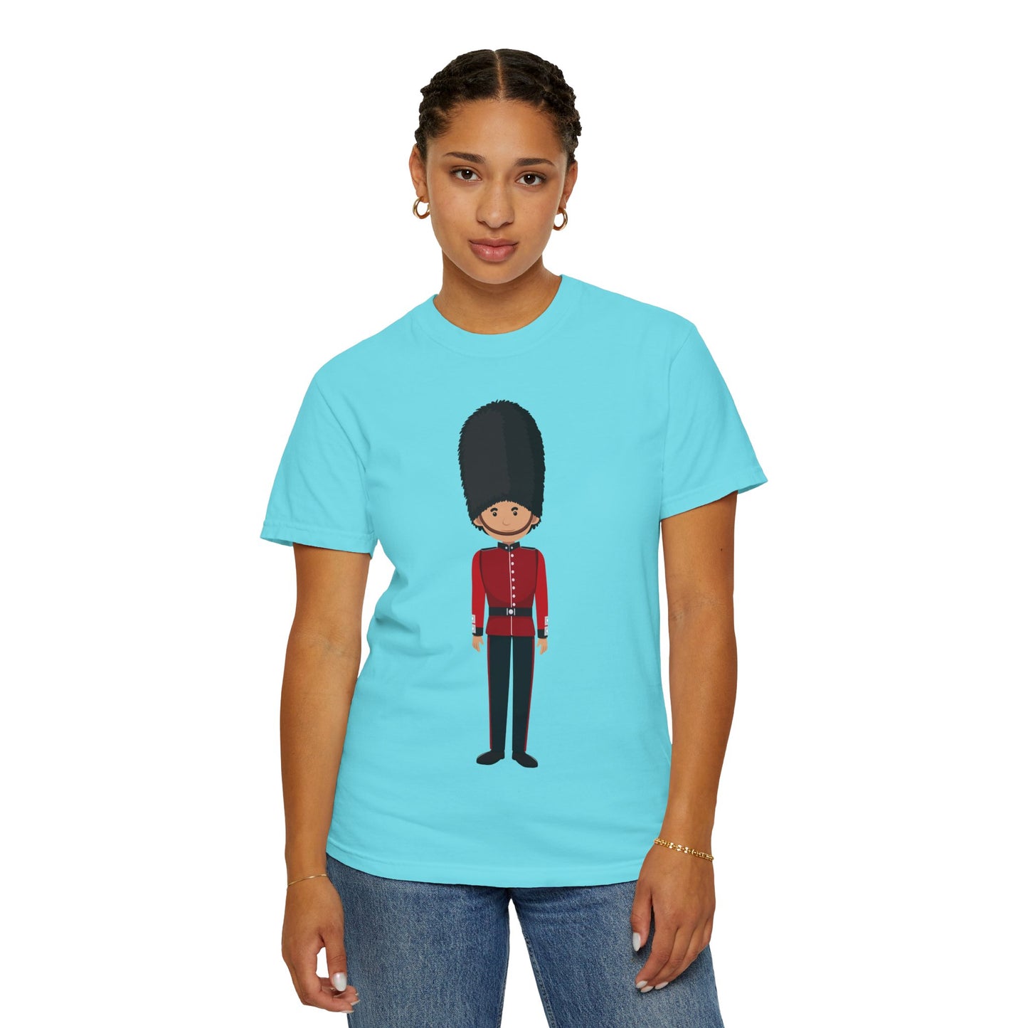 Unisex Garment-Dyed T-shirt - Heroes in Red - Bodmin Keep’s Army History